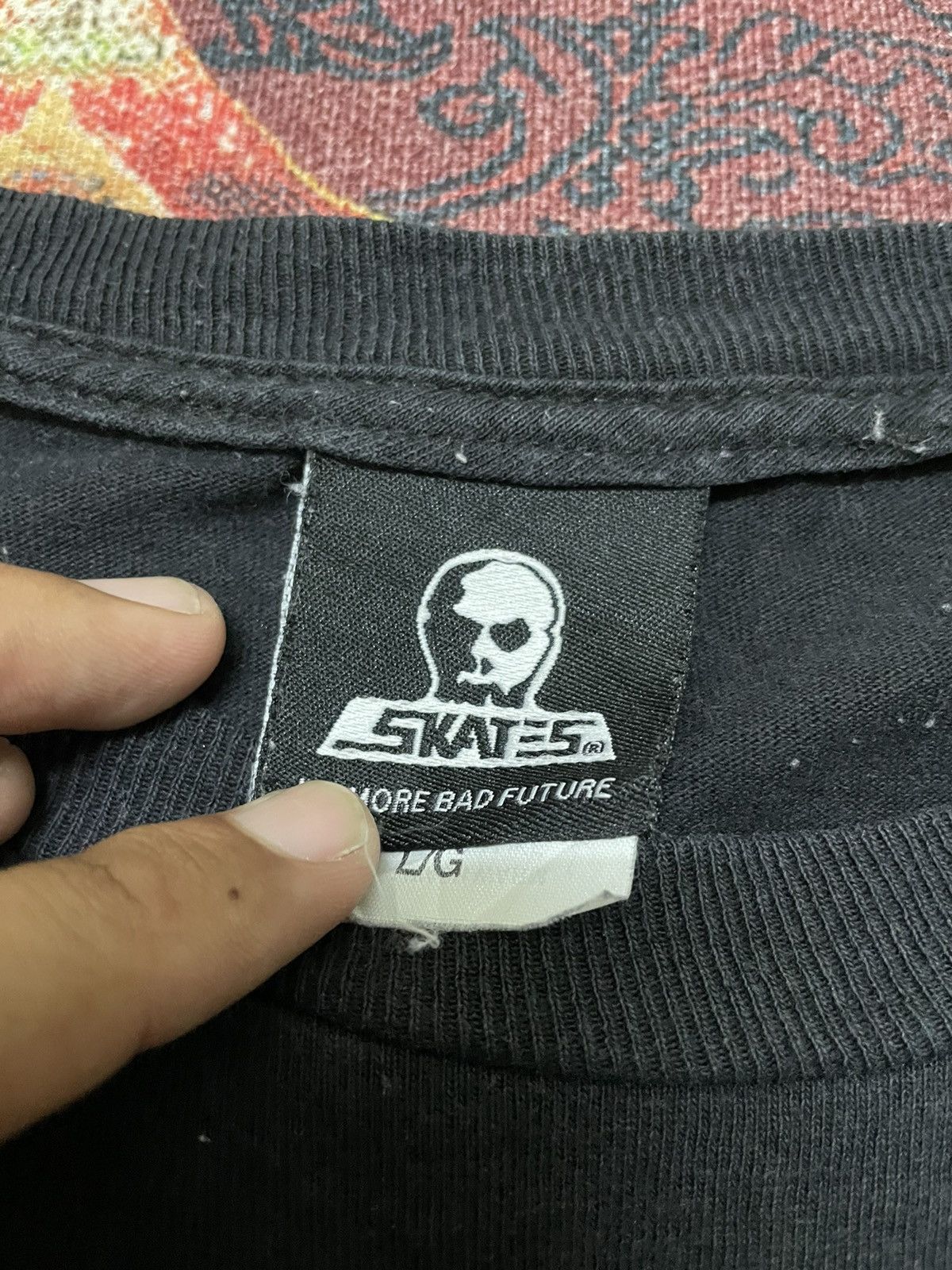 Shorty's Skateboards Vintage Skull Skate Tee shirt Size US L / EU 52-54 / 3 - 3 Thumbnail