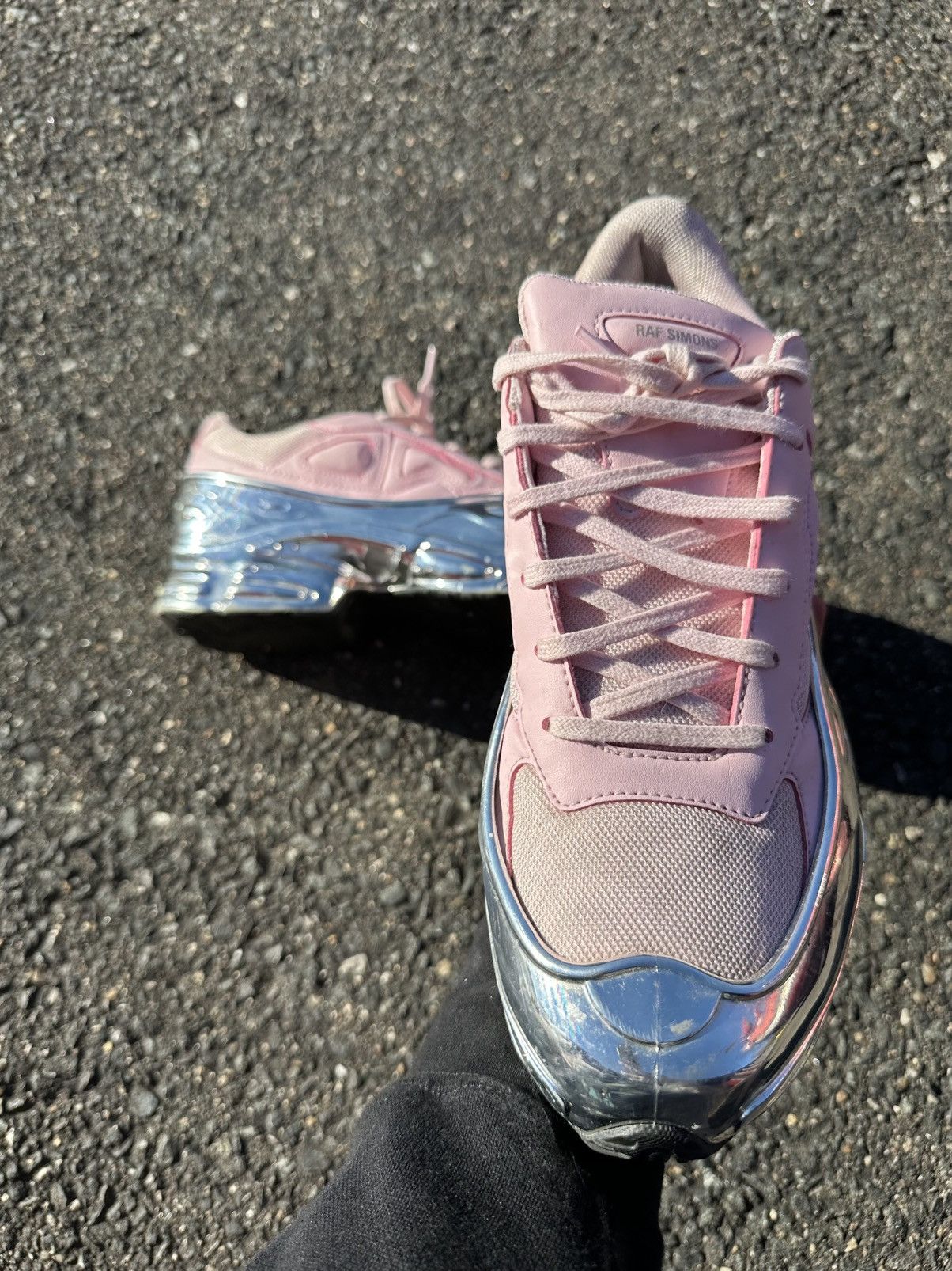 Raf Simons Raf Simons Mirrored Clear Pink Size US 11.5 / EU 44-45 - 11 Thumbnail