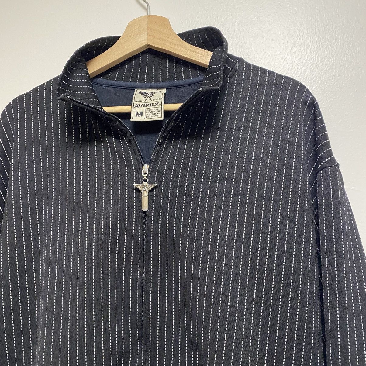 Avirex × Vintage Avirex Zip Up Sweatshirt Vintage Y2K Archive Opium Size US M / EU 48-50 / 2 - 2 Thumbnail