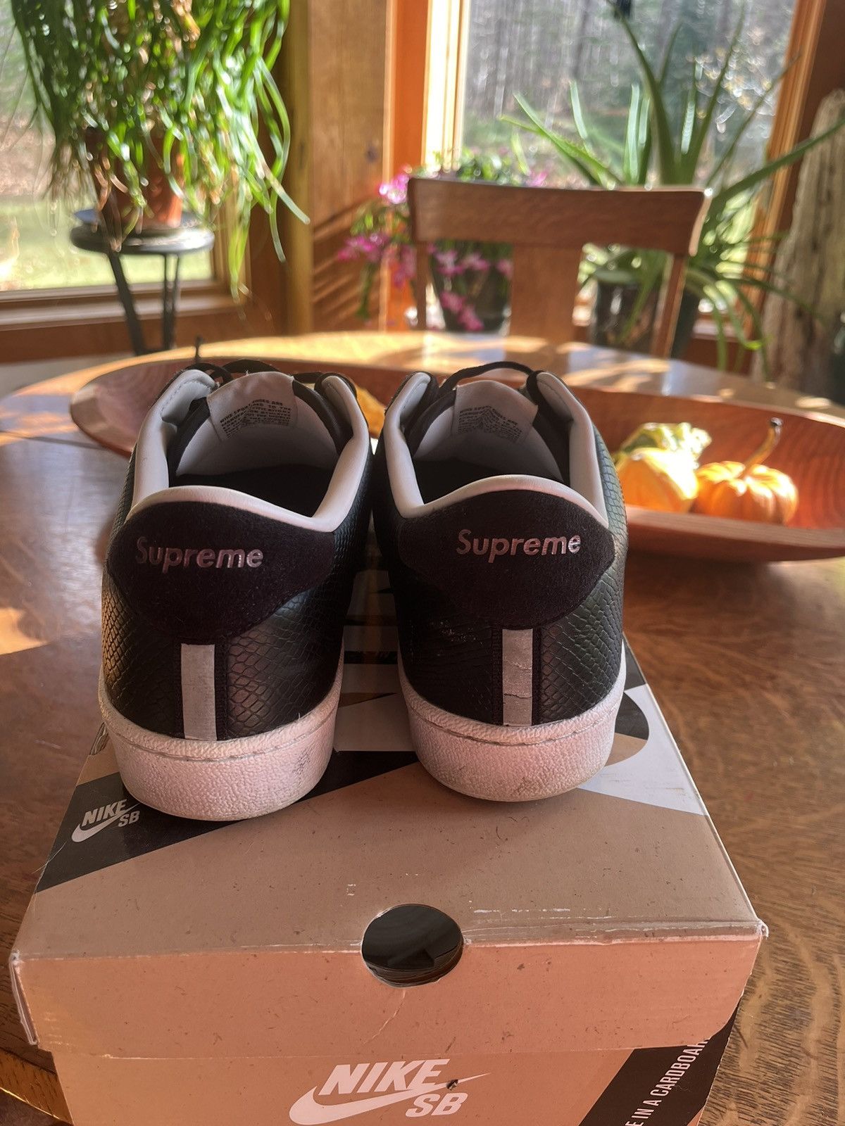 Nike × Supreme Nike Supreme SB Tennis Classic Size US 11 / EU 44 - 2 Thumbnail