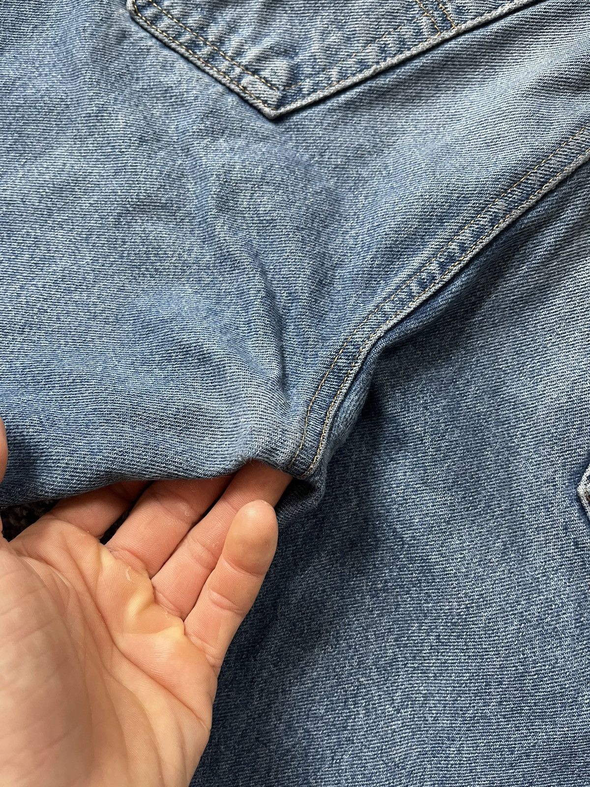 Carhartt × Vintage Vintage 90’s Carhartt Thrashed Jeans Size US 32 / EU 48 - 6 Thumbnail