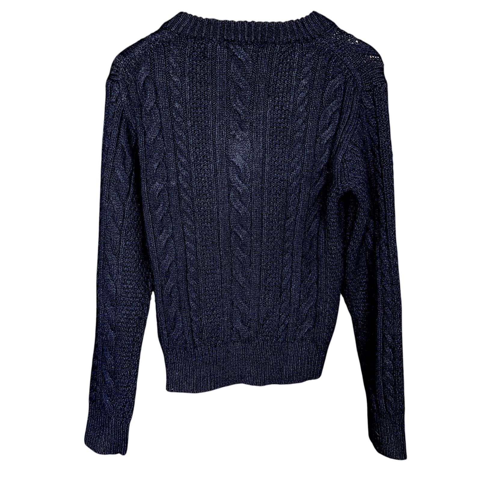 JW Anderson JW Anderson x Uniqlo V-Neck Cable Knit Sweater Fisherman Size S / US 4 / IT 40 - 2 Thumbnail