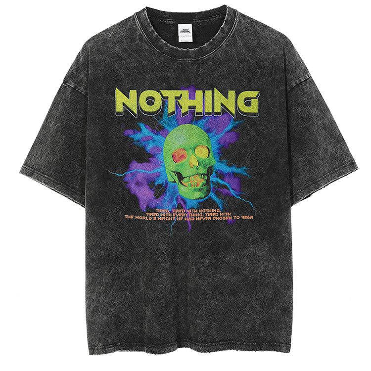Japanese Brand × Vintage 90s Skulls Printed Vintage Oversized T Shirt Size US M / EU 48-50 / 2 - 1 Thumbnail