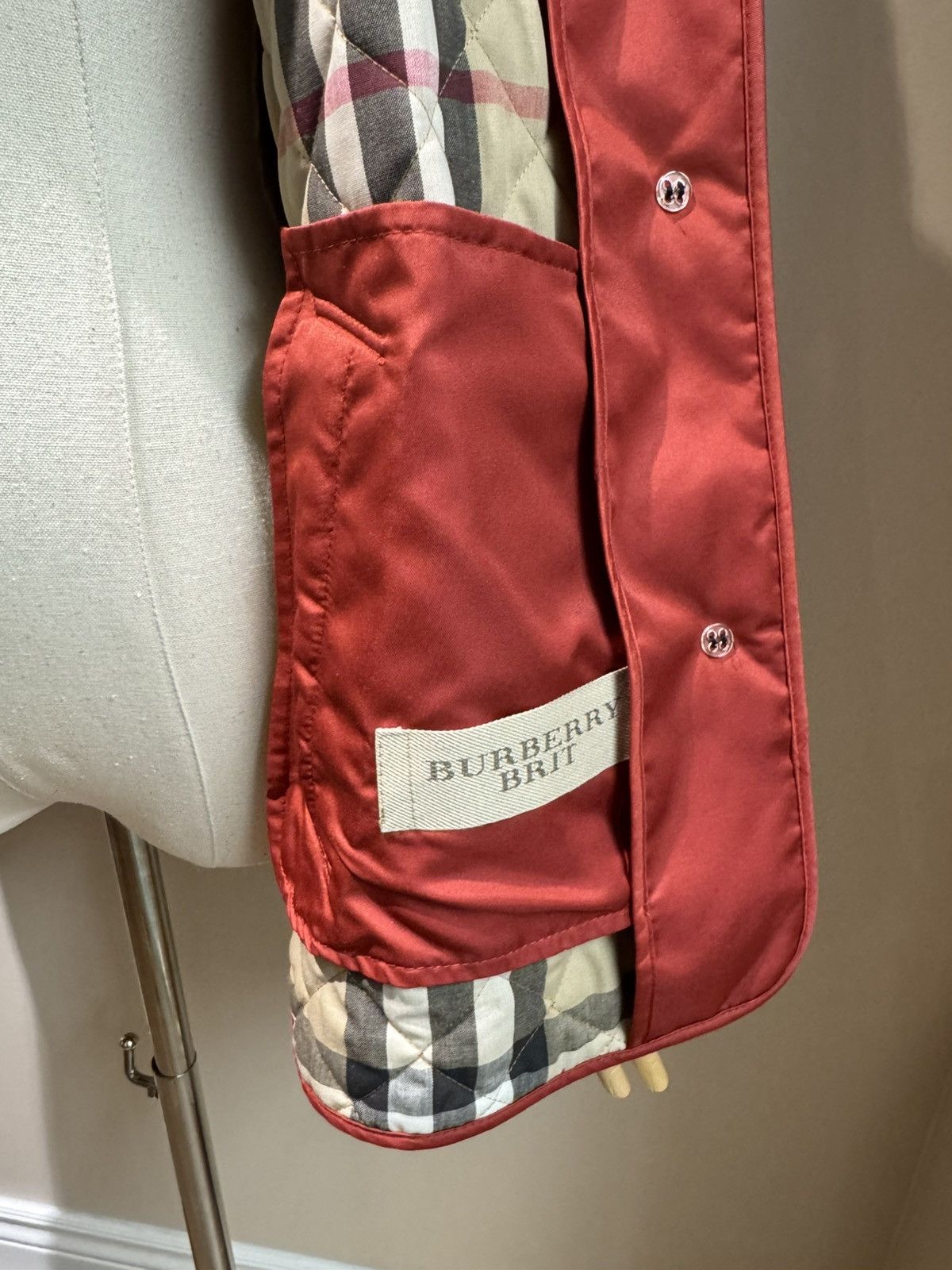 Burberry Burberry Brit Padded Jacket Size XL / US 12-14 / IT 48-50 - 7 Thumbnail
