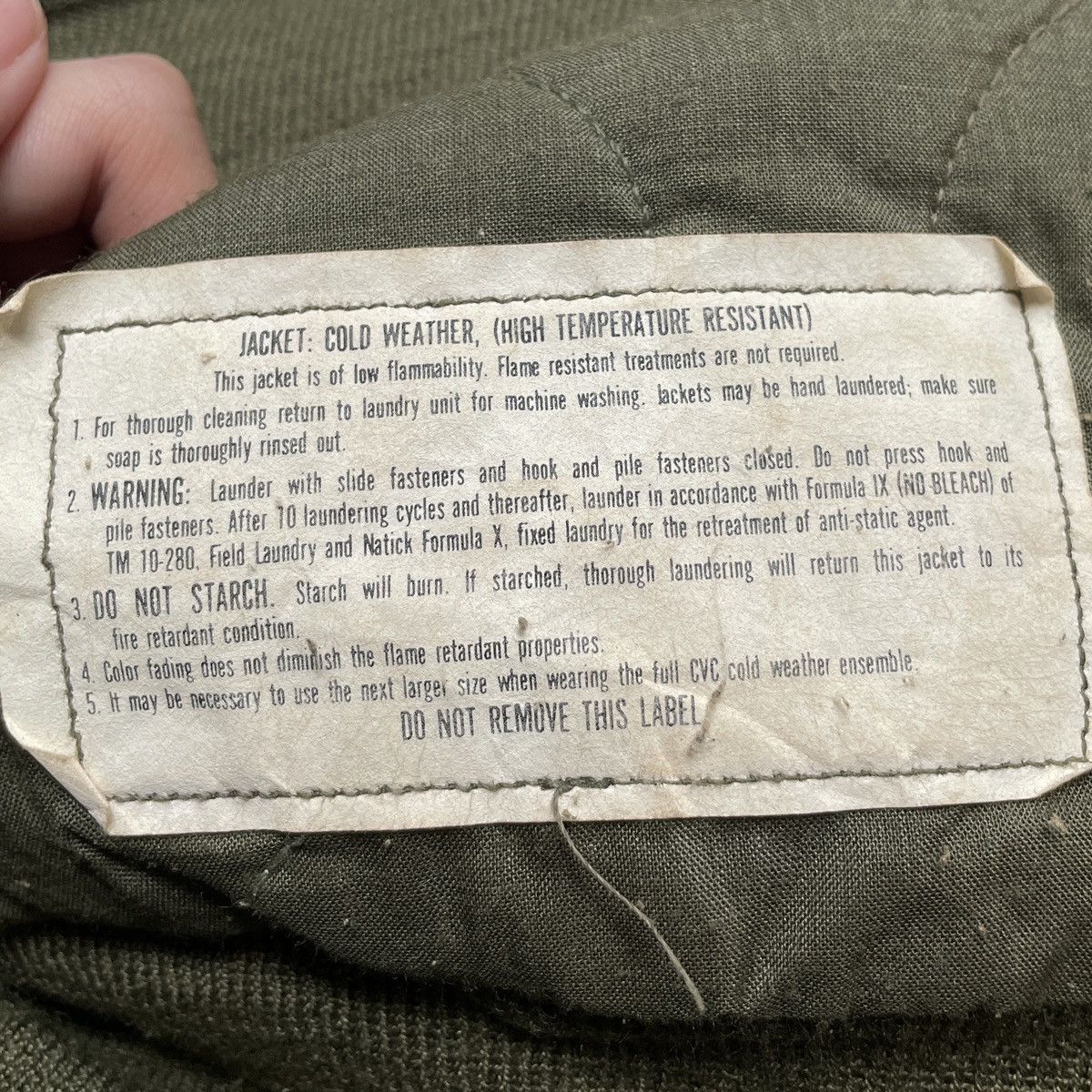 Vintage Vintage Military Usmc Fly Jacket 1970s Size US M / EU 48-50 / 2 - 11 Thumbnail