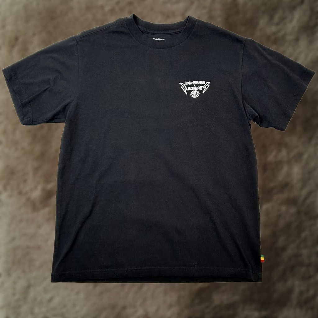 Element VINTAGE Bad Brains x Element Lightening Bolt T Shirt Mens M Black Size US M / EU 48-50 / 2 - 1 Thumbnail