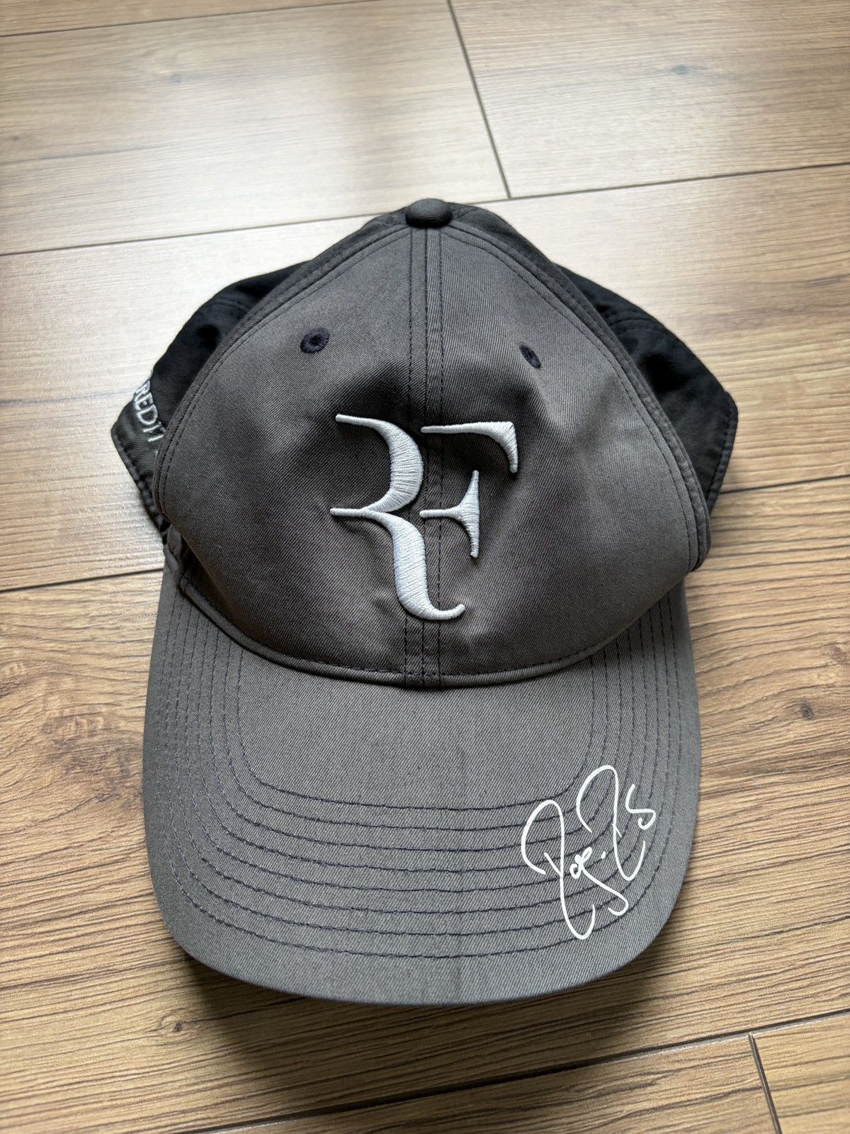 Nike Nike x RF Roger Federer Gradient Gray Black Cap Size ONE SIZE - 3 Thumbnail