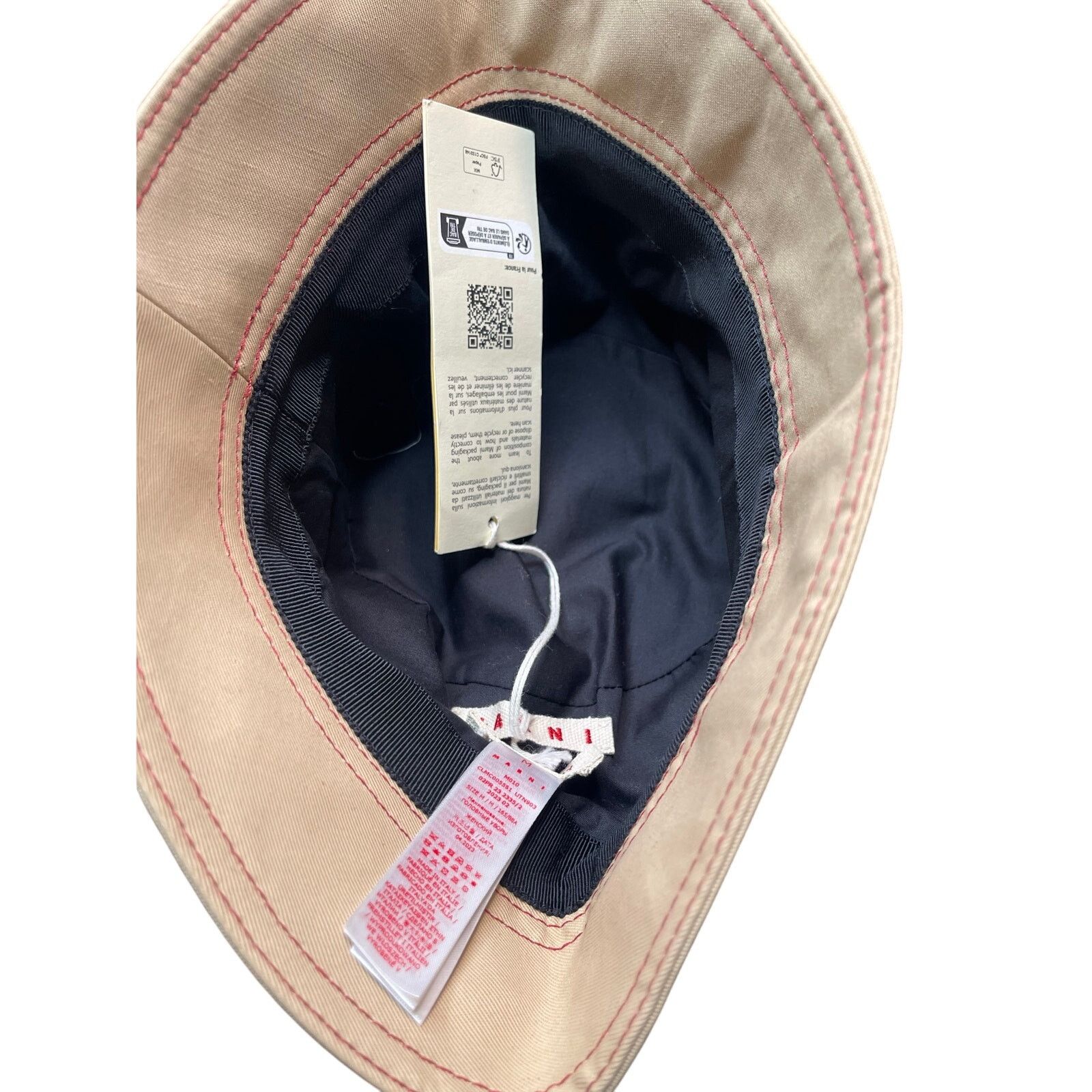Marni Marni Embroidered Bucket Hat NWT Size ONE SIZE - 5 Thumbnail