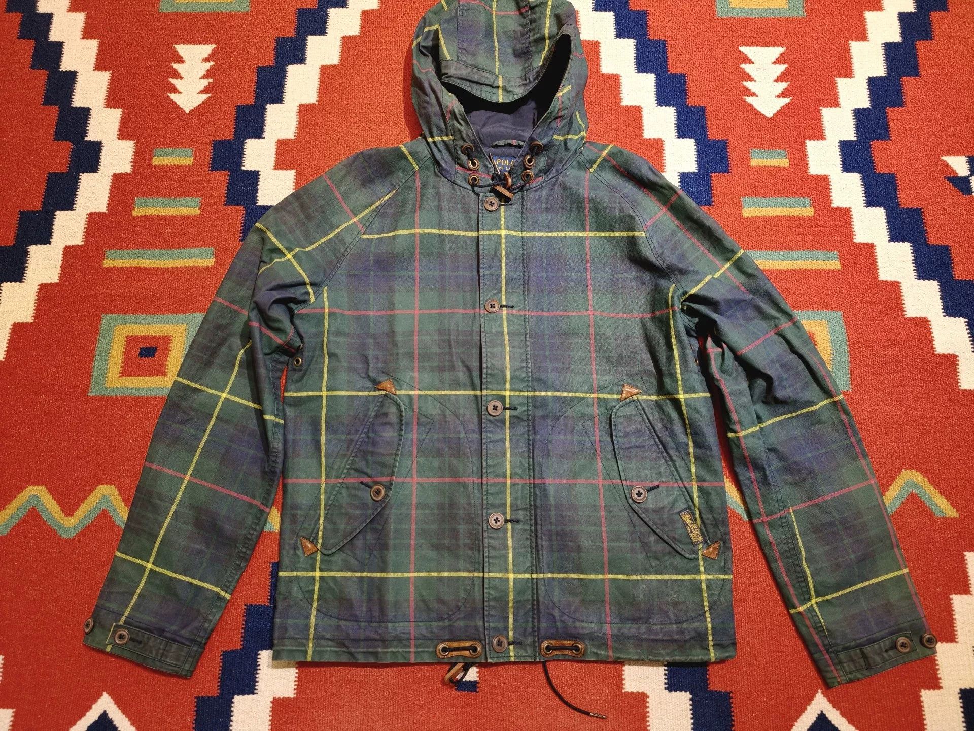 Polo Ralph Lauren Polo Ralph Lauren Classic Plaid Hooded Jacket Size US M / EU 48-50 / 2 - 1 Thumbnail