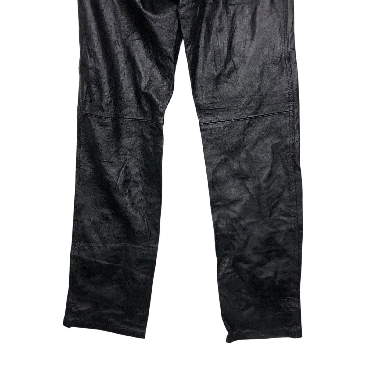 Hysteric Glamour 📌Vintage Racing Leather Pants Non Grade Cosmic Power Size US 26 / EU 42 - 12 Thumbnail