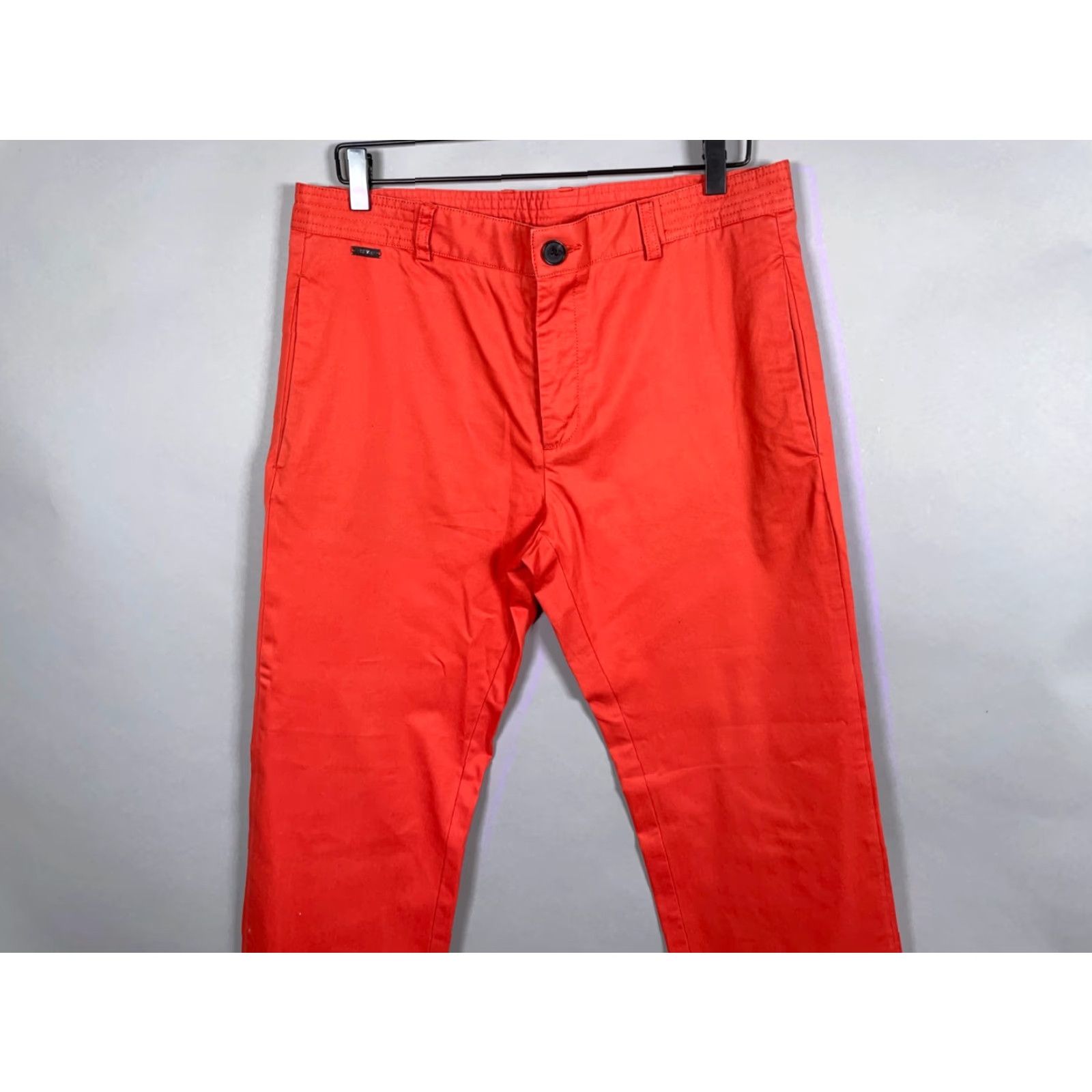 Adidas VINTAGE adidas Pants Men's Medium 35x33 Cotton Tapered Leg Casual Fall Winter 2010s Size US 35 - 4 Thumbnail