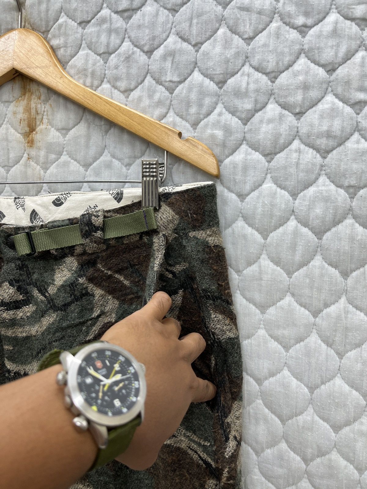 The North Face × Vintage 🔥🔥🔥STEALS VTG THE NORTH FACE CAMO WOOL PANTS Size US 34 / EU 50 - 5 Thumbnail