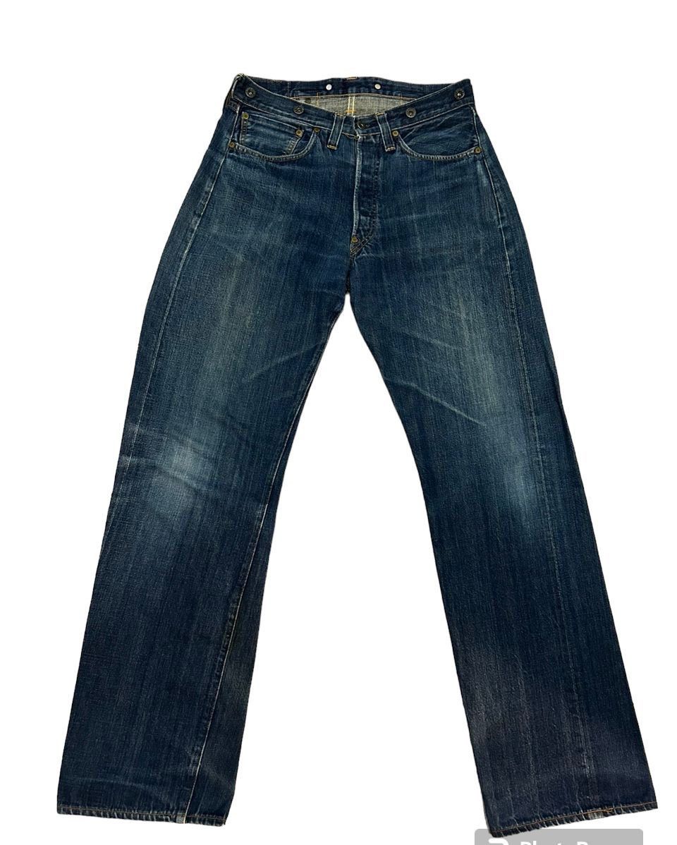 Jean Vintage LEVI'S LVC 201 XX Straight - Fabriqué à San Francisco, Taille 34, Bleu