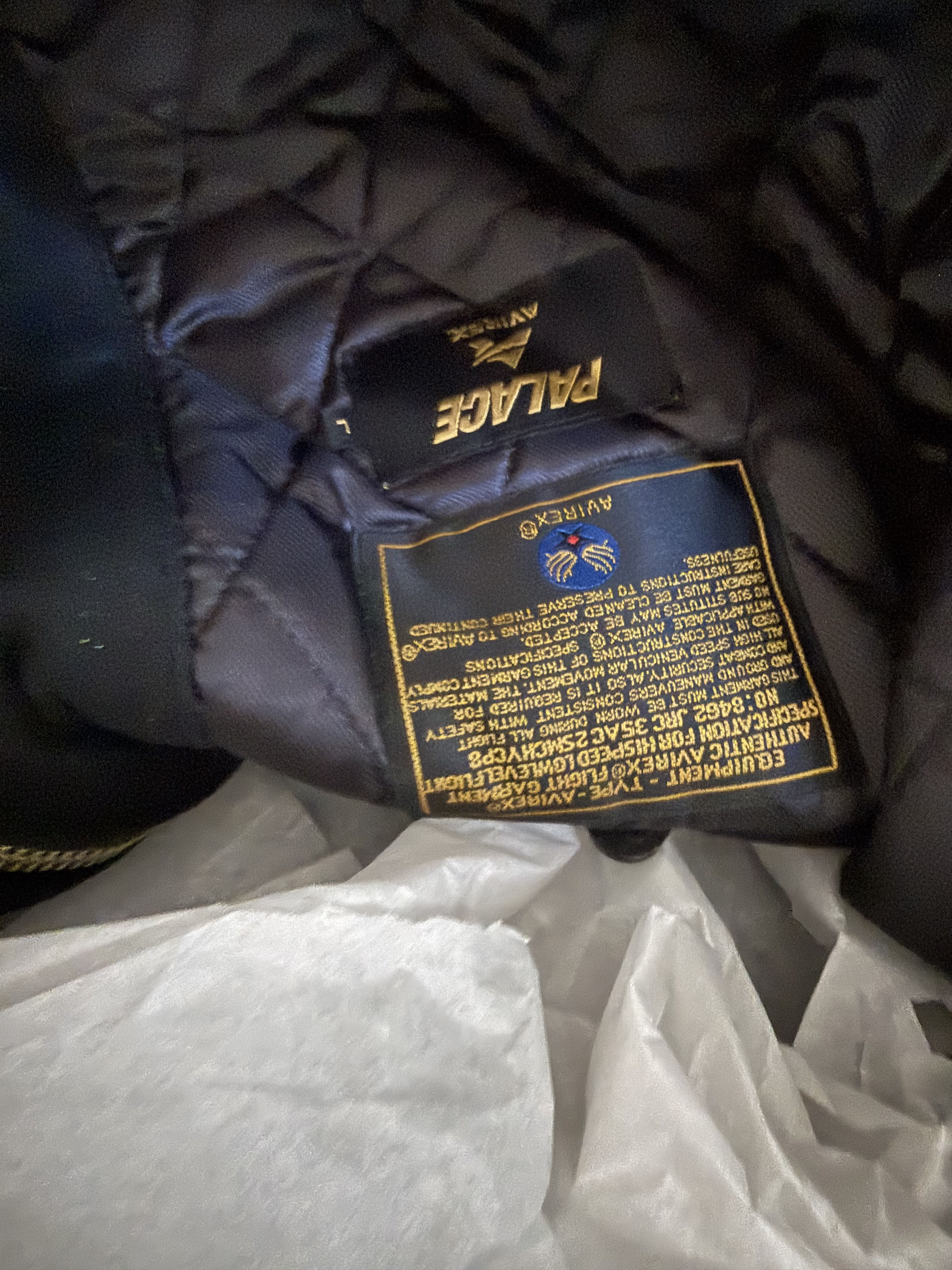 Avirex × Palace Palace Avirex Jacket Black Size US L / EU 52-54 / 3 - 5 Thumbnail