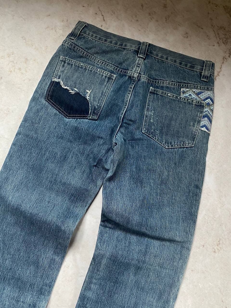 Jaded London × Japanese Brand Jaded London Patchwork Distressed Jeans Y2K Kapital style Size US 30 / EU 46 - 6 Thumbnail