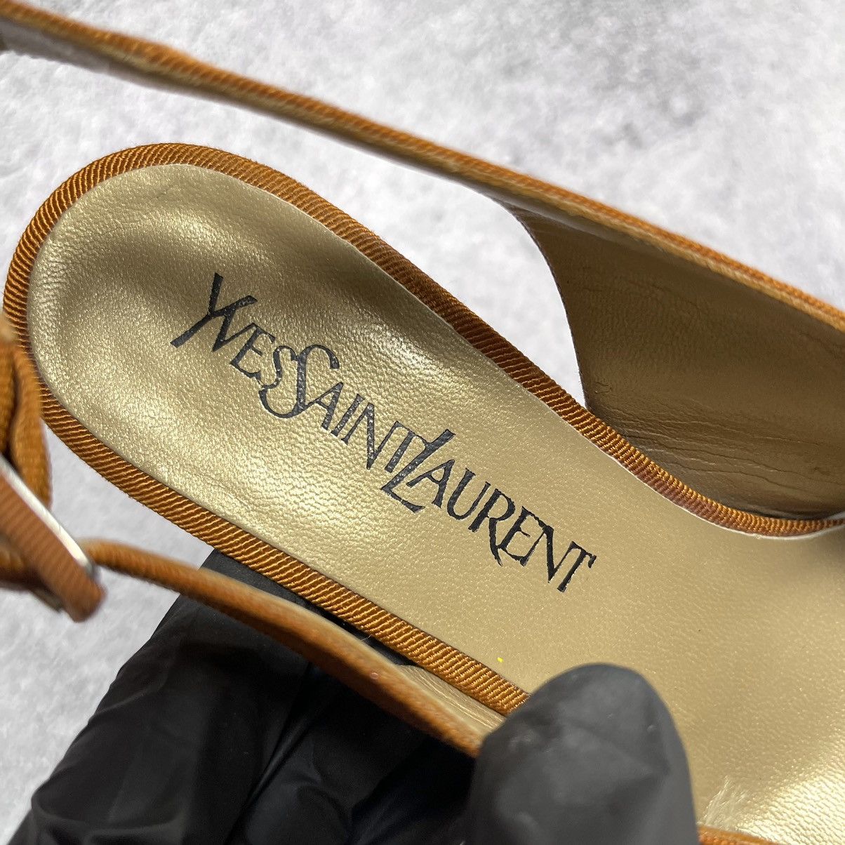 Yves Saint Laurent Vintage Yves Saint Laurent YSL Heels Sandals Size 36 Size US 6 / IT 36 - 4 Thumbnail