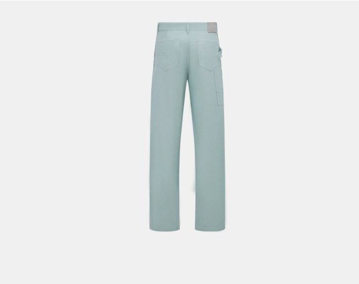 Dior o1w1db10225 483D181A Couture Carpenter Jeans in Blue Size US 36 / EU 52 - 2 Thumbnail
