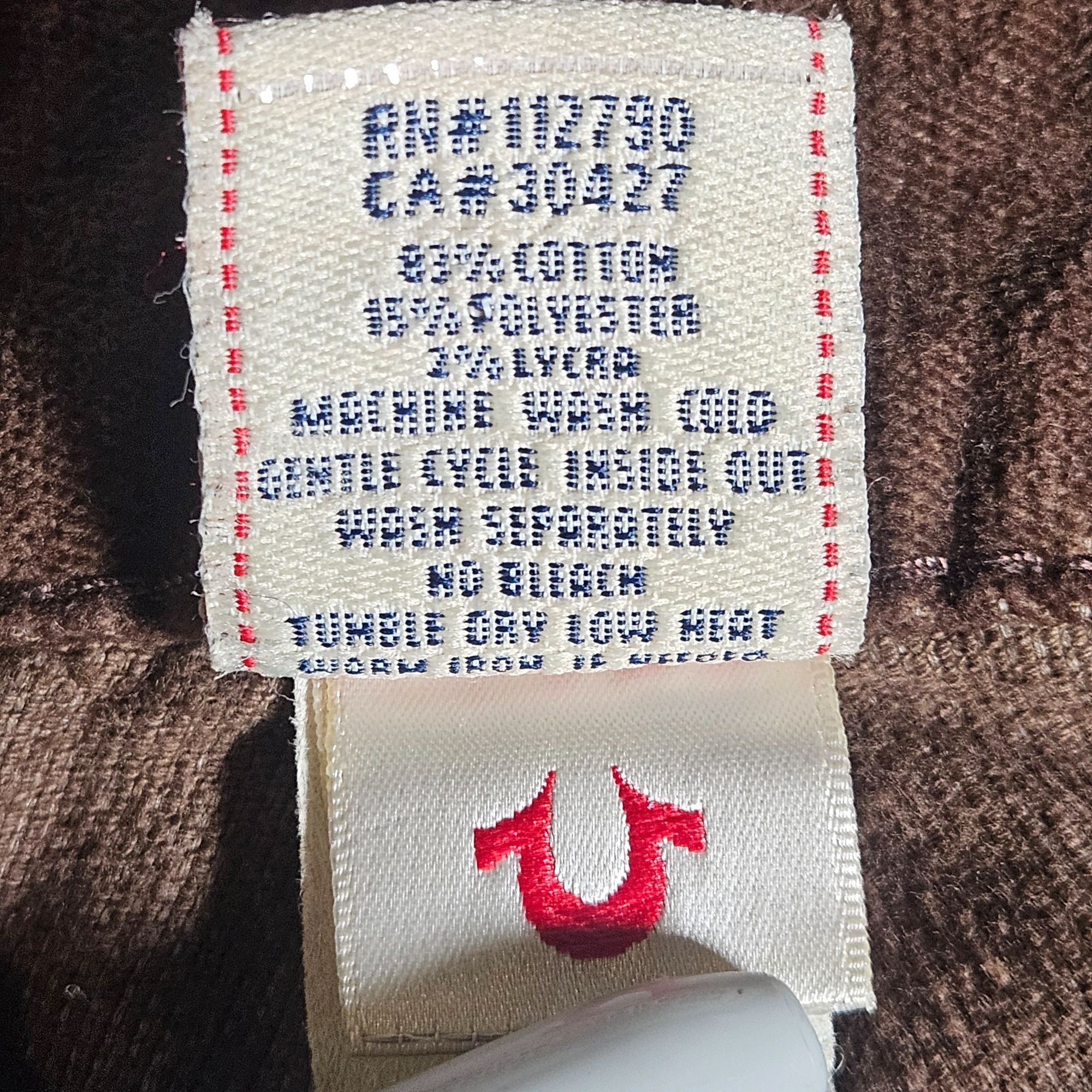True Religion True Religion Wn Corduroy Pant Trendy Brown 32 Gorpcore Fall Size 34" / US 12 / IT 48 - 8 Thumbnail