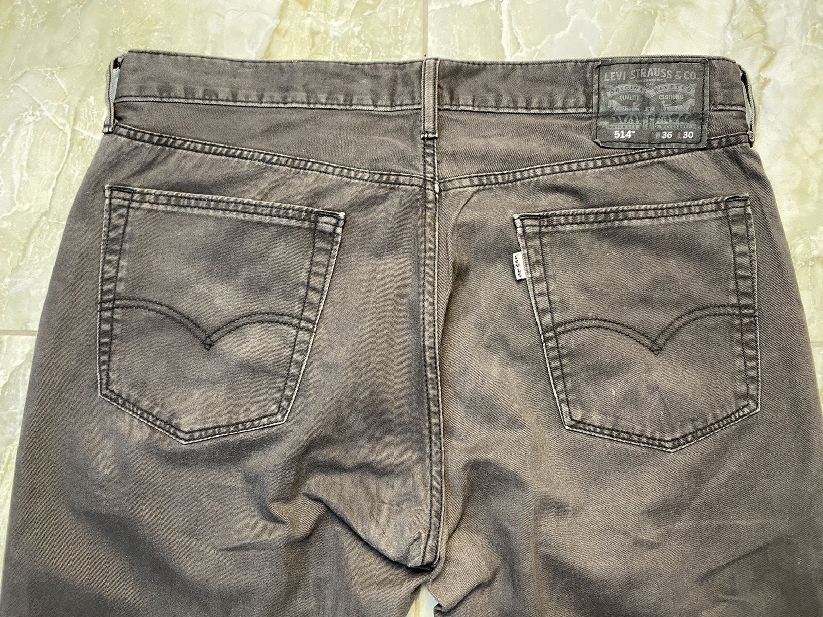 Levi's White Tab Levi’s 514 36x30 Size US 36 / EU 52 - 9 Thumbnail