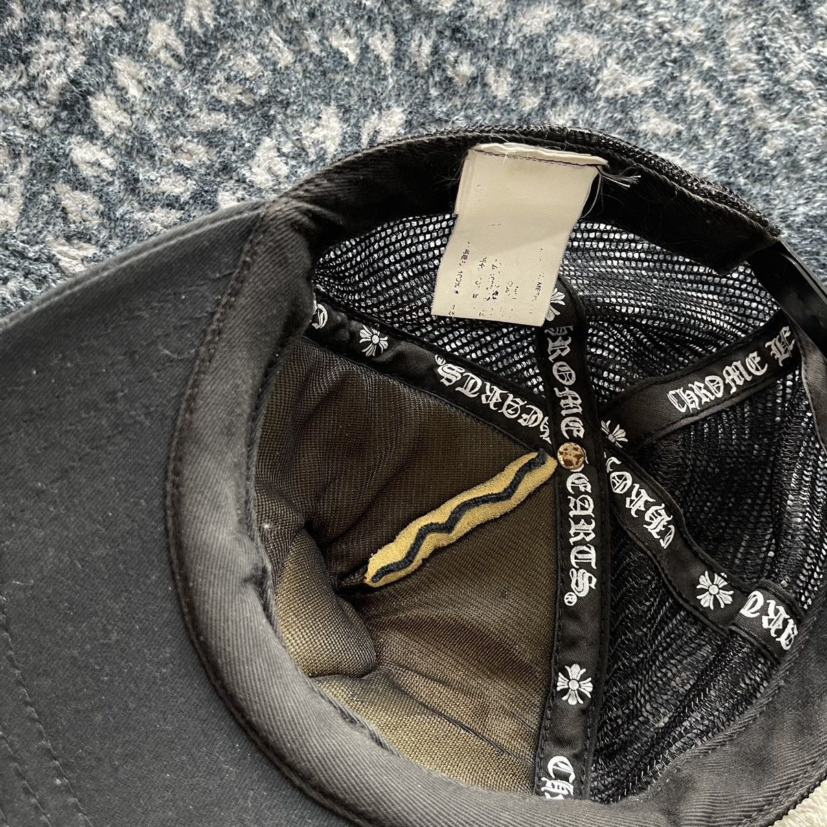 Chrome Hearts Matty Boy Heart Leather Patch Trucker Hat Cap Size ONE SIZE - 5 Thumbnail
