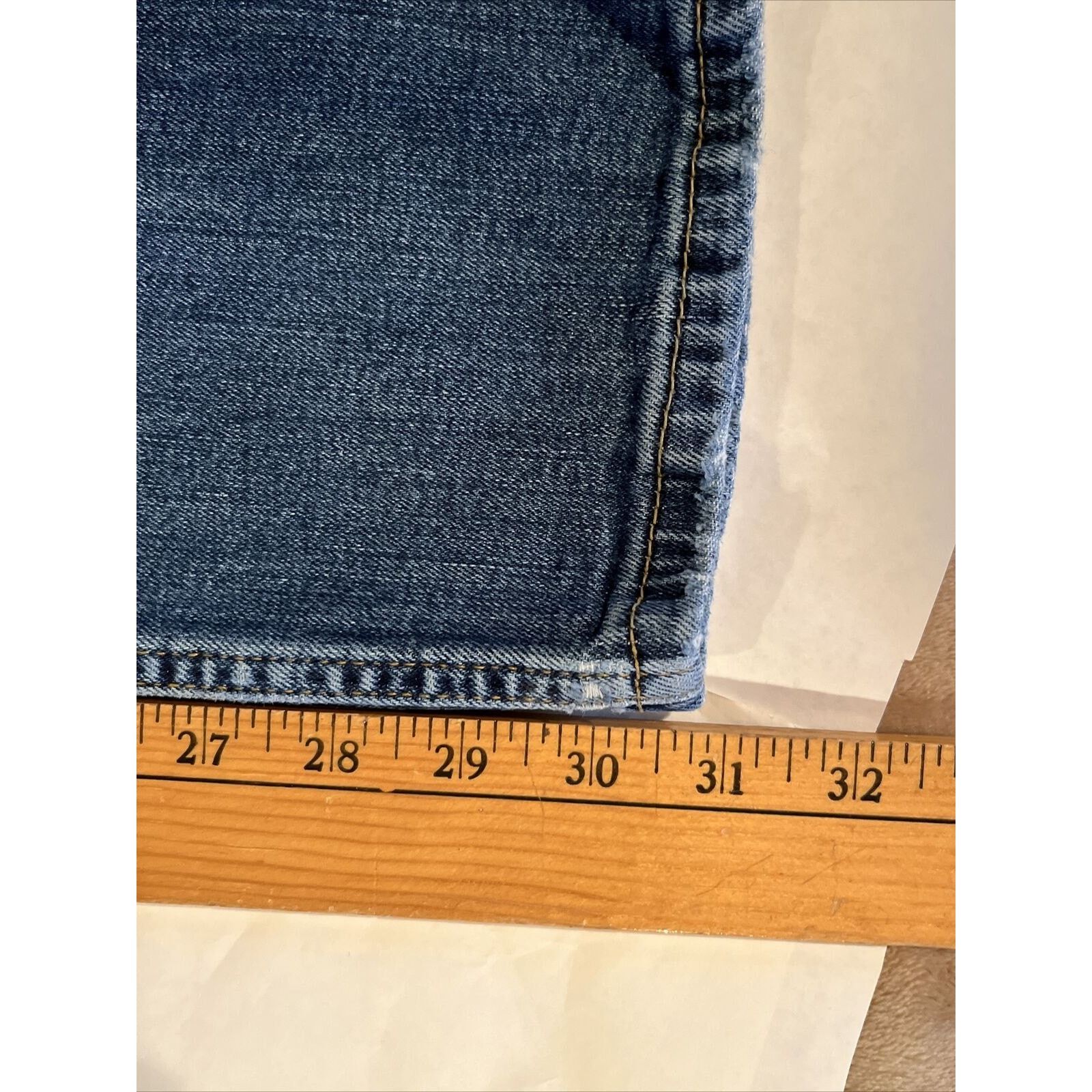 Levi's VTG Levis 505 Jeans Mens 38x32 USA Regular Fit Mid Rise EUC Size US 36 / EU 52 - 7 Thumbnail
