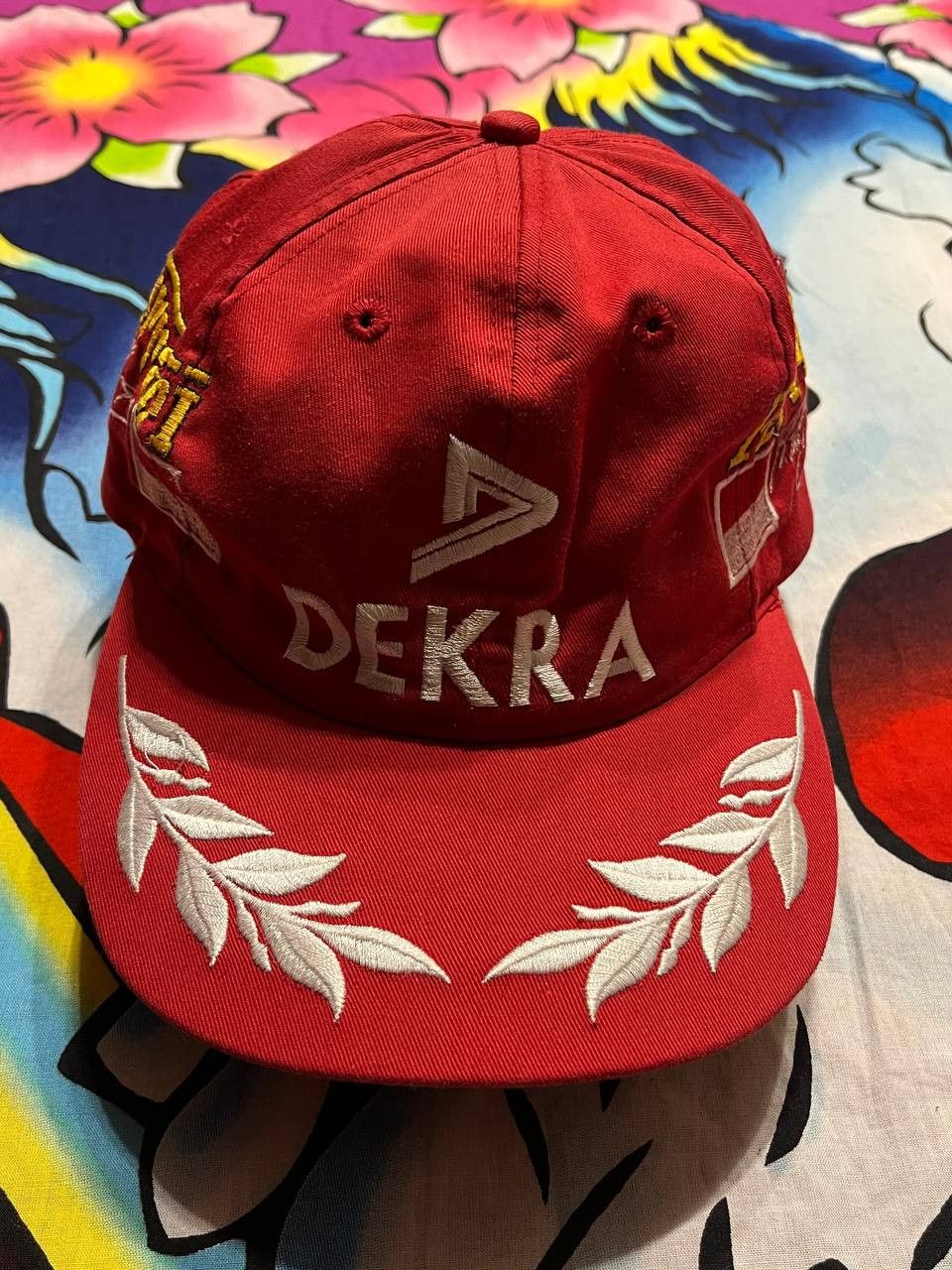 Ferrari × Formula 1 × NASCAR Vintage Ferrari Dekra Michael Schumacher Cap Racing F1 90s Size ONE SIZE - 1 Thumbnail