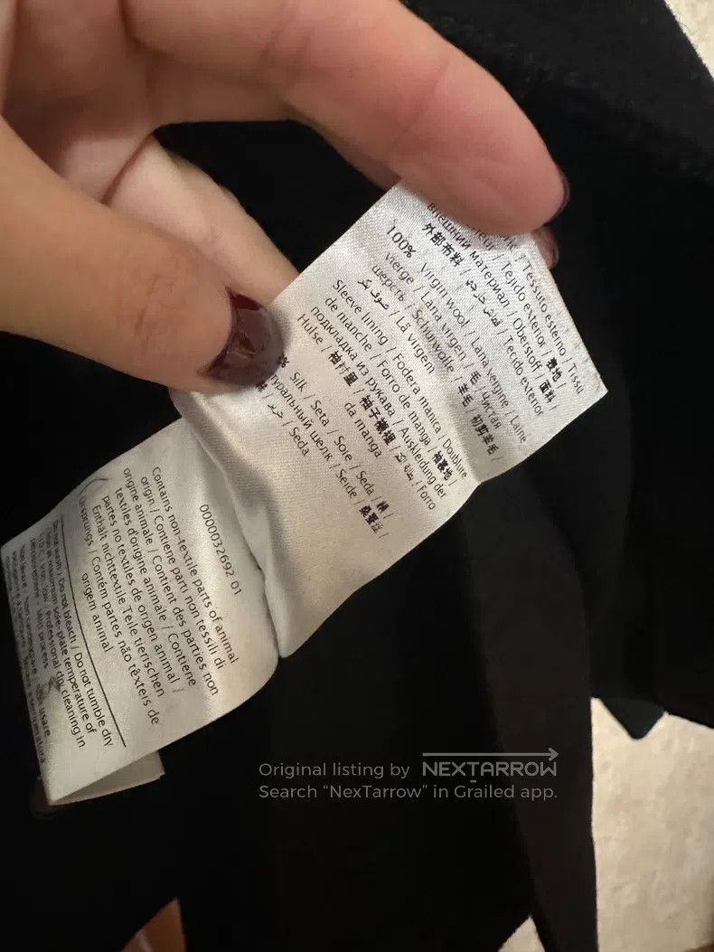 Valentino Valentino Wool double-breasted porch coat Size L / US 10 / IT 46 - 7 Thumbnail