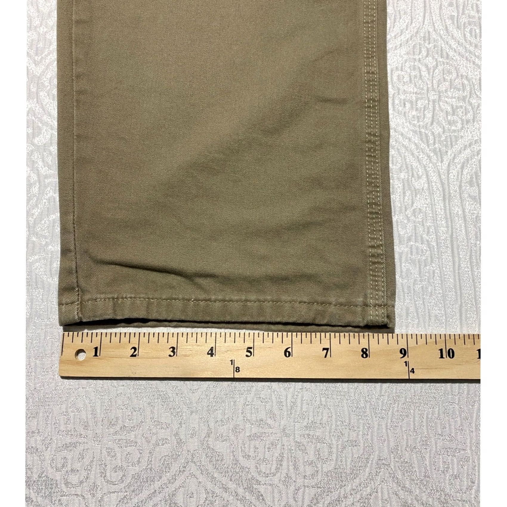 Wrangler Wrangler Carpenter Pants 32x32 Khaki Tan 100% Cotton Relaxed Straight Workwear 90s 5-Pocket Mens Regular Beige Size US 32 / EU 48 - 6 Thumbnail