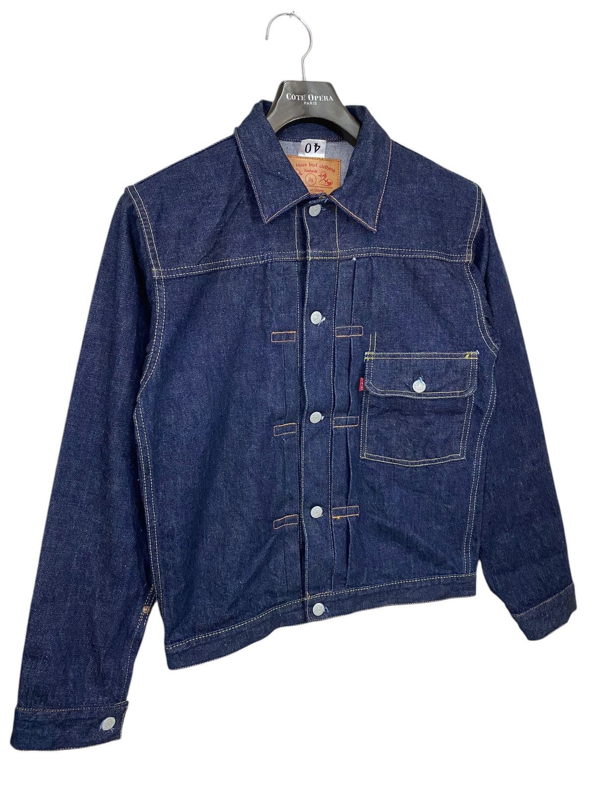 Designer × Handmade 🔥HANDMADE🔥 TYPE 1 JACKET T BACK INSPIRED LEVIS 45-46s Size US M / EU 48-50 / 2 - 3 Thumbnail