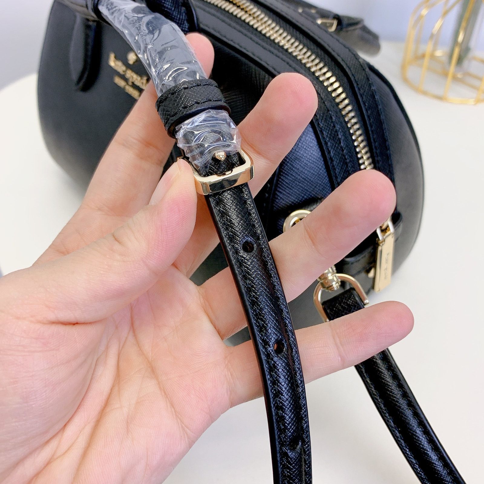 Kate Spade Kate Spade KF493 Madison Saffiano Leather Duffle Crossbody Size ONE SIZE - 7 Thumbnail