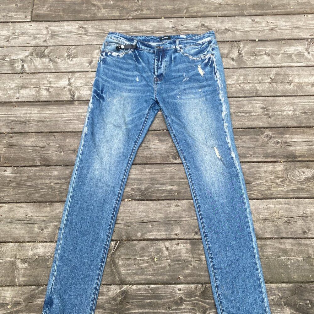 Japanese Brand × Vintage Vintage Japanese Denim Bluecarats Designer Jeans Size 38 Bl Size US 38 / EU 54 - 5 Thumbnail