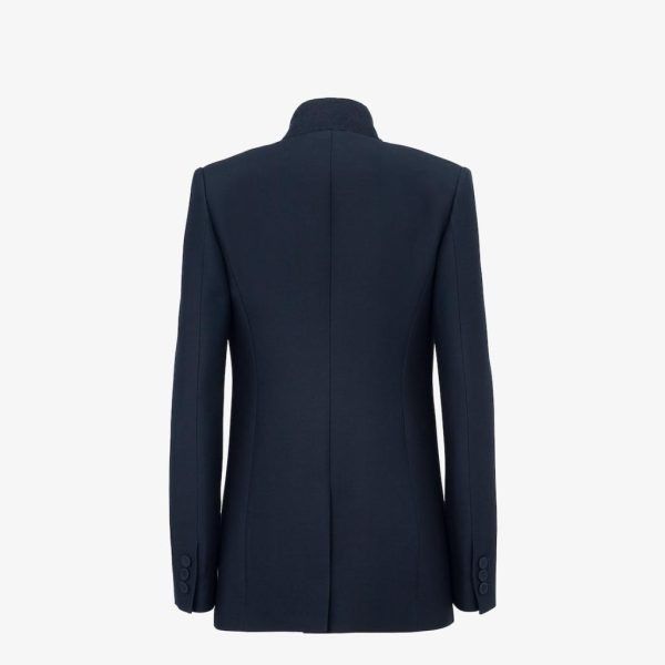 Fendi o1loc1c0824 Jacket in Blue Size M / US 6-8 / IT 42-44 - 2 Thumbnail