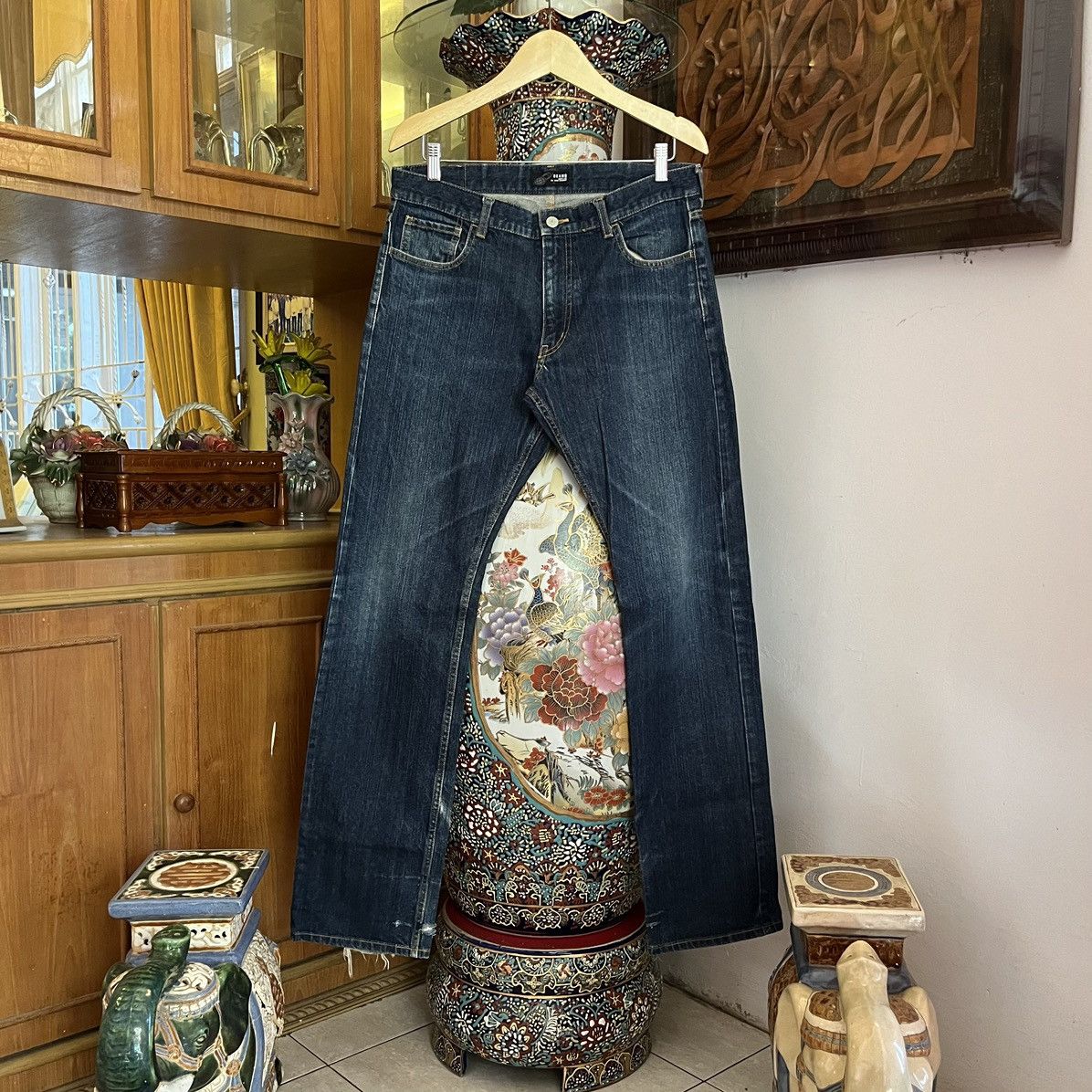 Beams Japan × Beams Plus × Japanese Brand BEAMS JAPAN STRAIGHT JEANS Size US 32 / EU 48 - 1 Thumbnail