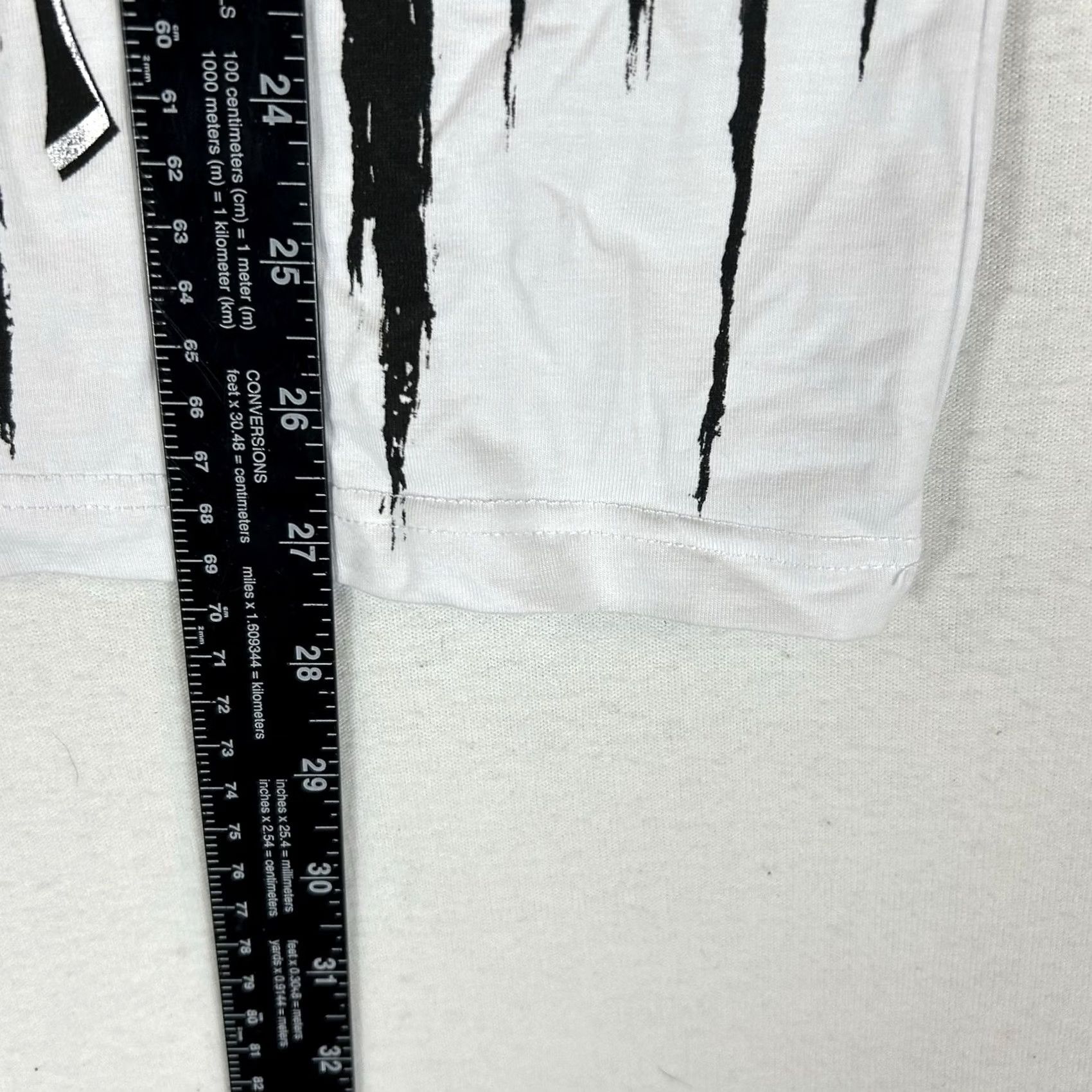 Vintage Kingz Rebel T-Shirt Womens Large White Short Sleeve Crew Neck Rhinestone Graphic Print Jiu Jitsu Size L / US 10 / IT 46 - 7 Thumbnail