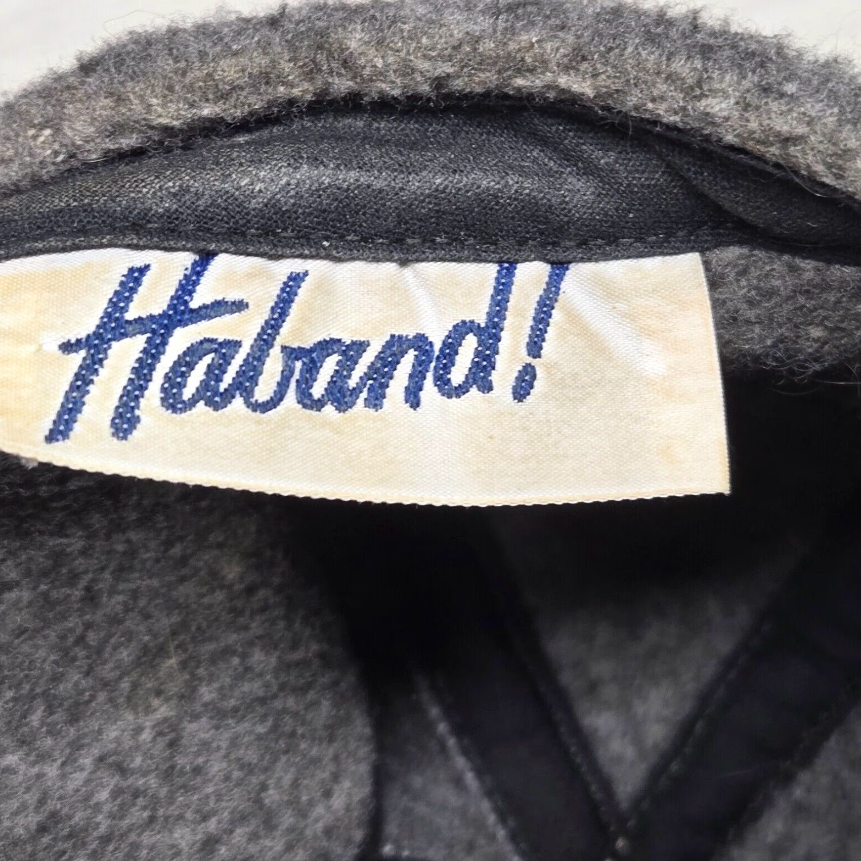 Haband VINTAGE Haband Wool Baseball Cap Adult Large Gray Size ONE SIZE - 7 Thumbnail