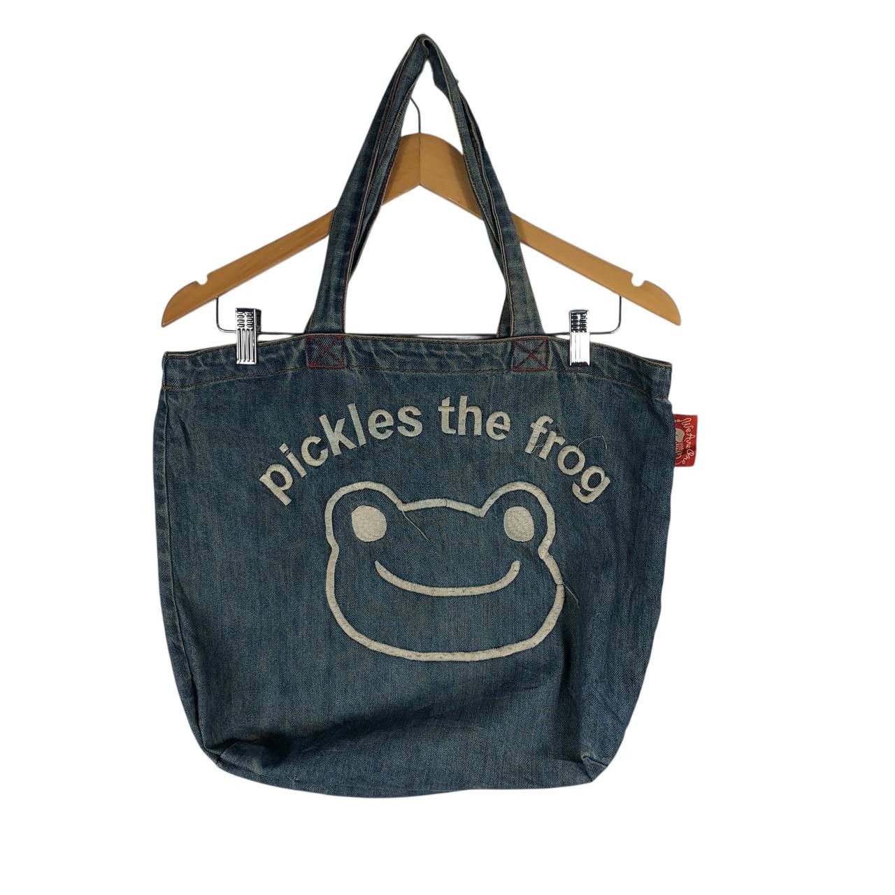 Cartoon Network Vtg 90s Pickles The Frog Totebag Size ONE SIZE - 1 Thumbnail