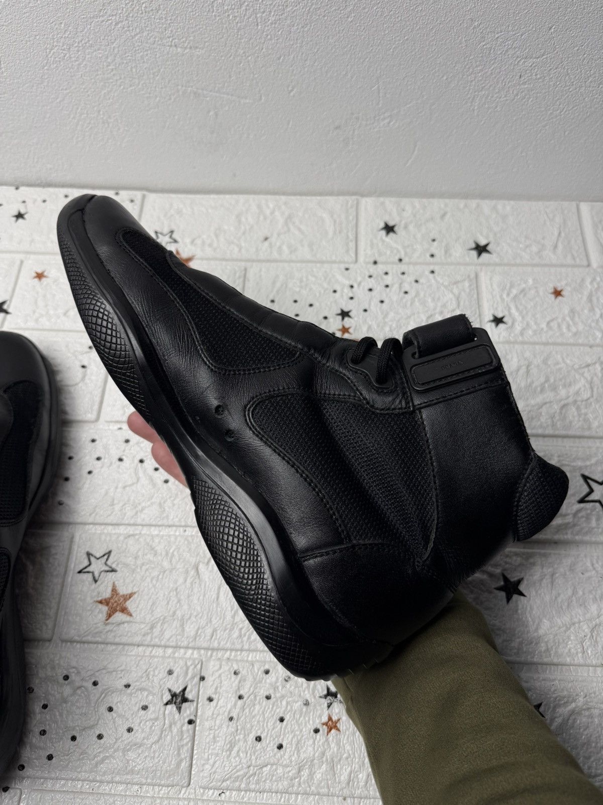 Prada Prada America's Cup High Top - 4T0341 US9.5 UK8.5 EUR44 Size US 9.5 / EU 42-43 - 7 Thumbnail