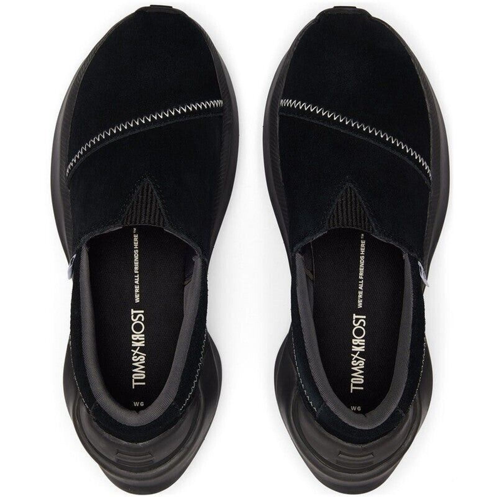 Toms NIB The Gamma KROST x TOMS Black Sneakers Slip-On 13 P$140 Size US 13 / EU 46 - 3 Thumbnail
