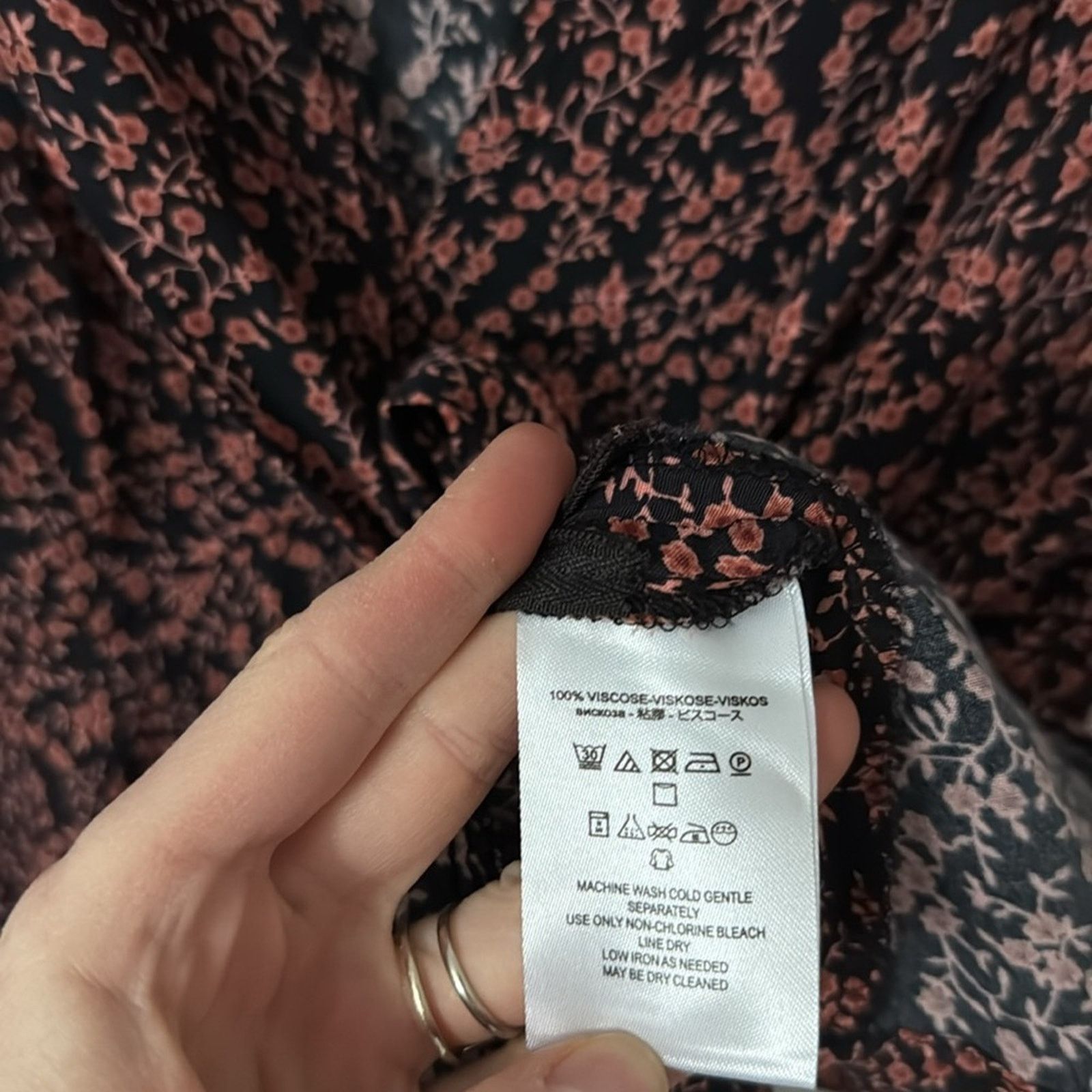 Free People NWT Free People Clara Tunic Blouse Dress in Floral Size L / US 10 / IT 46 - 10 Thumbnail