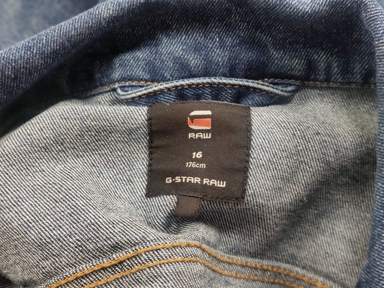 G-Star Vintage G Star Raw Scutar Light Faded Pocket Denim Jacket Size US S / EU 44-46 / 1 - 13 Thumbnail