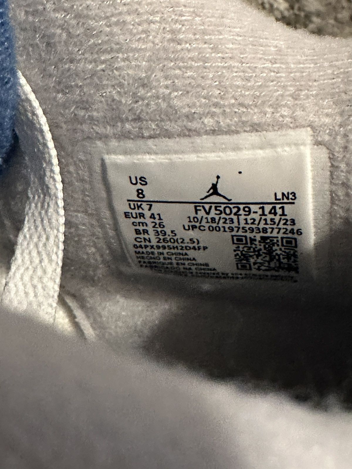 Jordan Brand Jordan 4 military blue Size US 8 / EU 41 - 8 Thumbnail