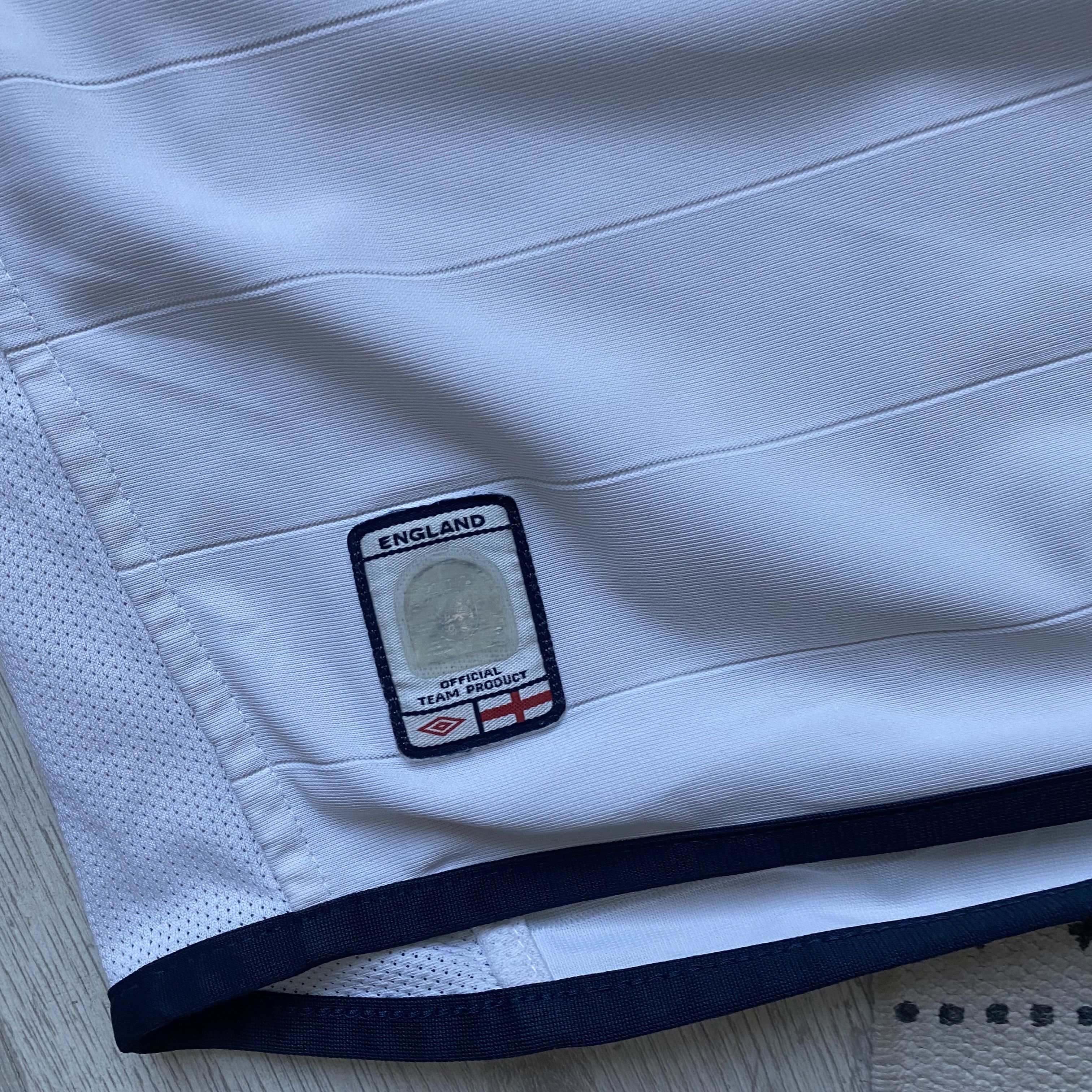 Umbro ⚽️ Vintage Drill Umbro England Soccer jersey 2003 Blockore Size US M / EU 48-50 / 2 - 9 Thumbnail