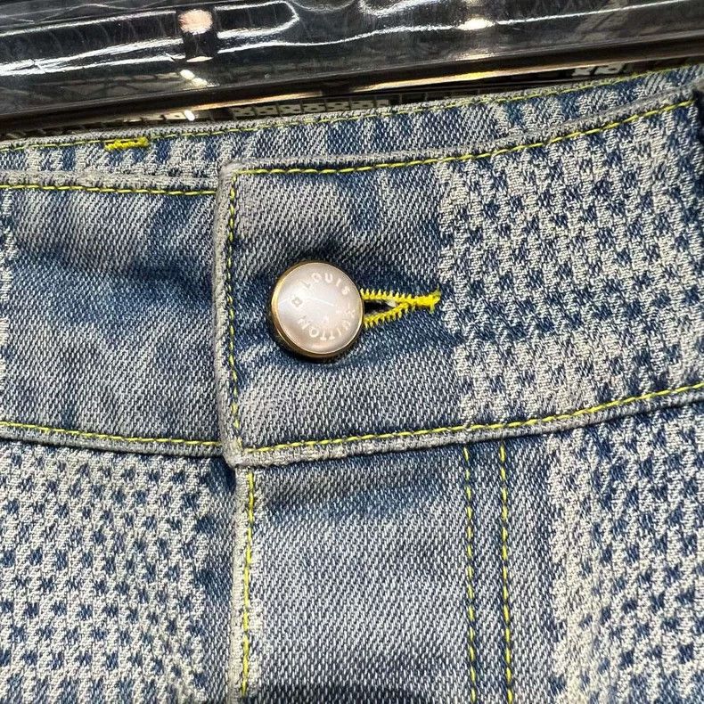 Louis Vuitton Louis Vuitton Checkerboard jeans Size US 33 - 3 Thumbnail