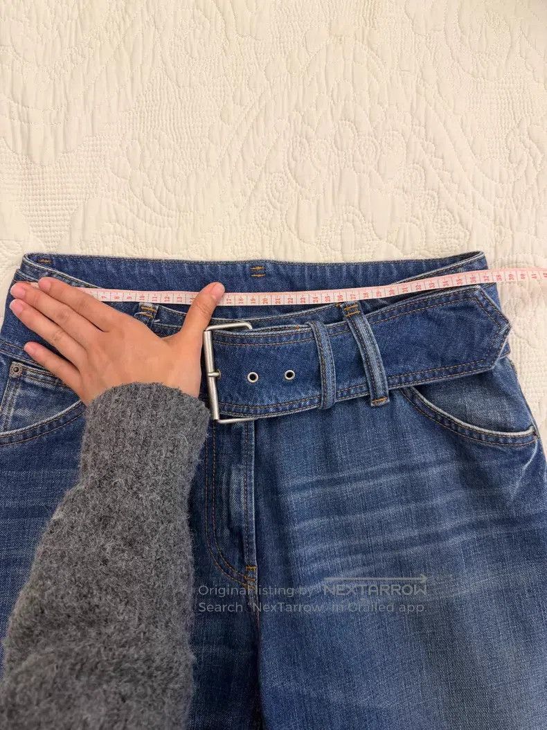 Acne Studios Acne Studios Lady's Denim Jeans - Medium Blue Size 24" / US 00 / IT 34 - 6 Thumbnail