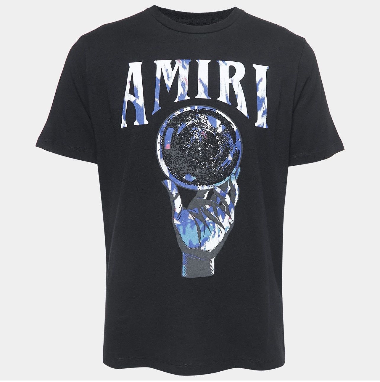 image of Amiri Crystal Ball T Shirt Black, Men's (Size XL)