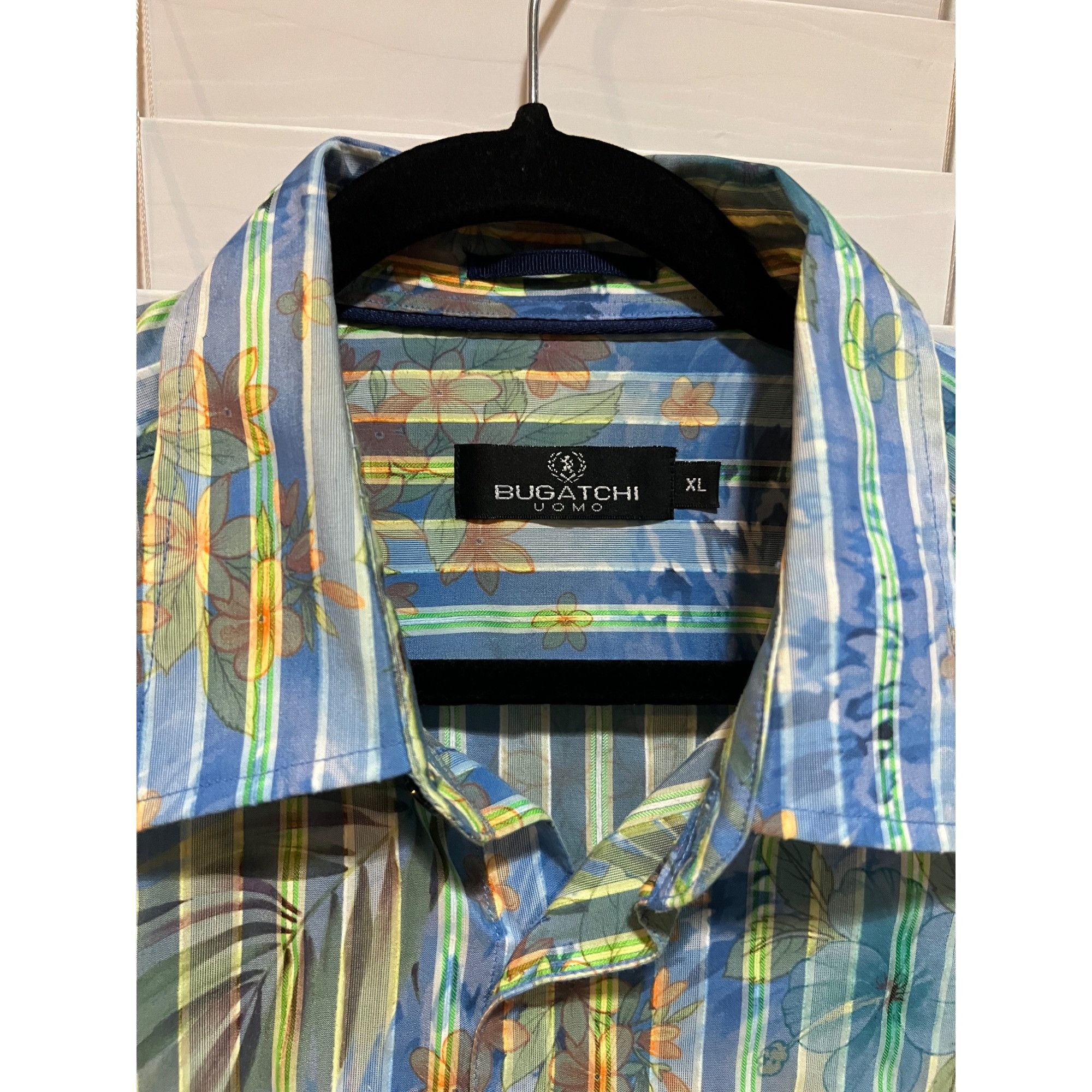 Robert Graham Robert Graham Floral Long Sleeve Button Up Shirt - Size XL Size US XL / EU 56 / 4 - 2 Thumbnail