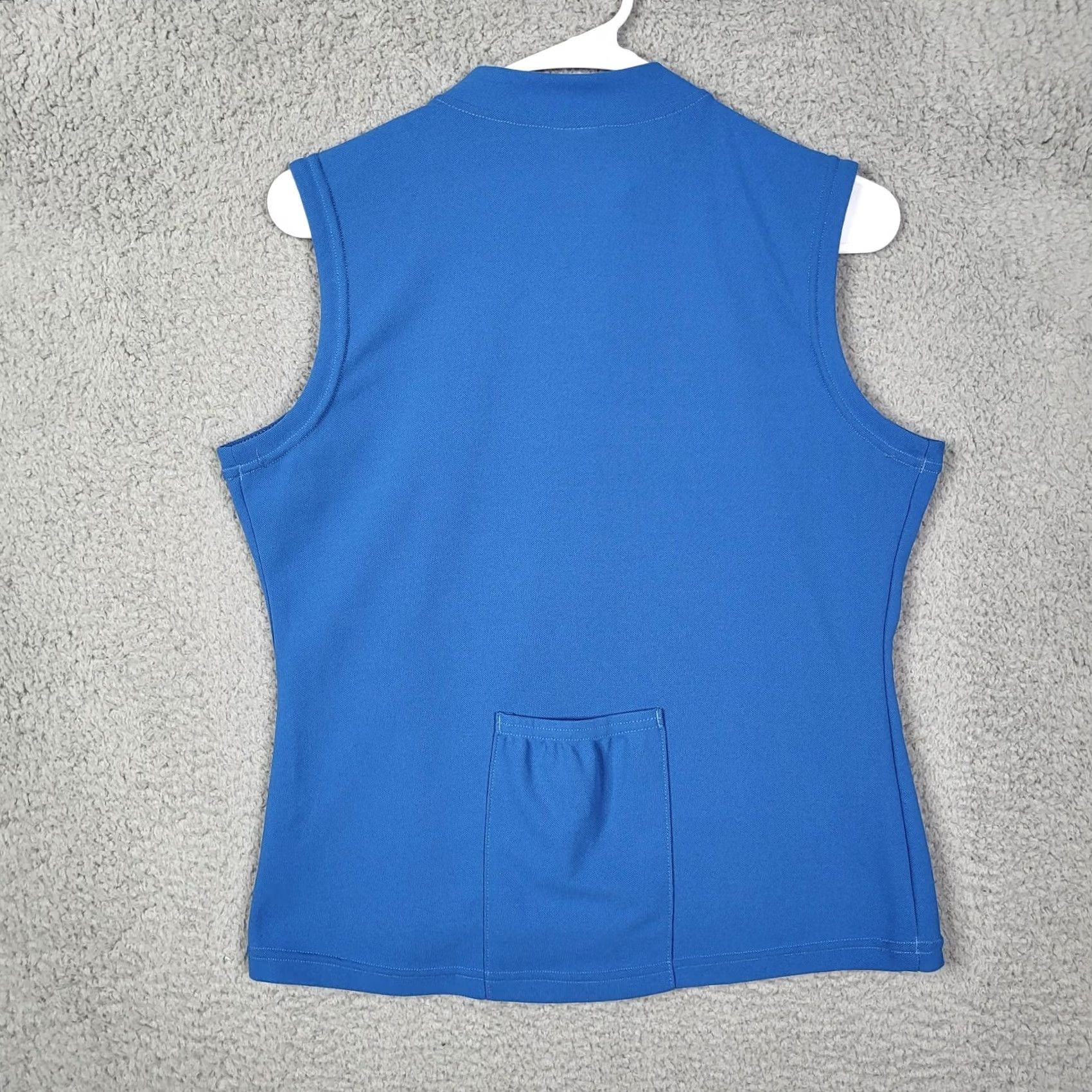 Patagonia Patagonia Tank Women's Blue 1/2 Zipper Back Pocket Size M Sleeveless Regular Fit Size M / US 6-8 / IT 42-44 - 6 Thumbnail