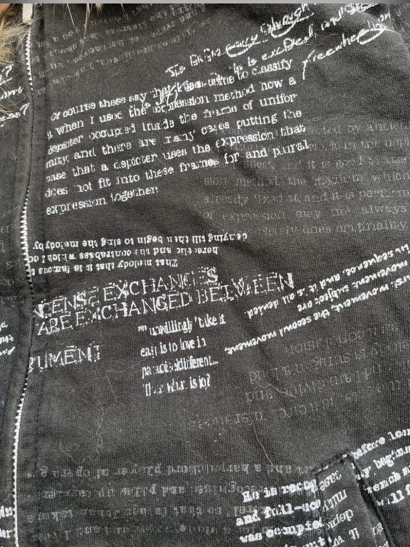 If Six Was Nine × Japanese Brand × KMRii FUR BEAUMURE POEM HOODIE Size US M / EU 48-50 / 2 - 2 Thumbnail