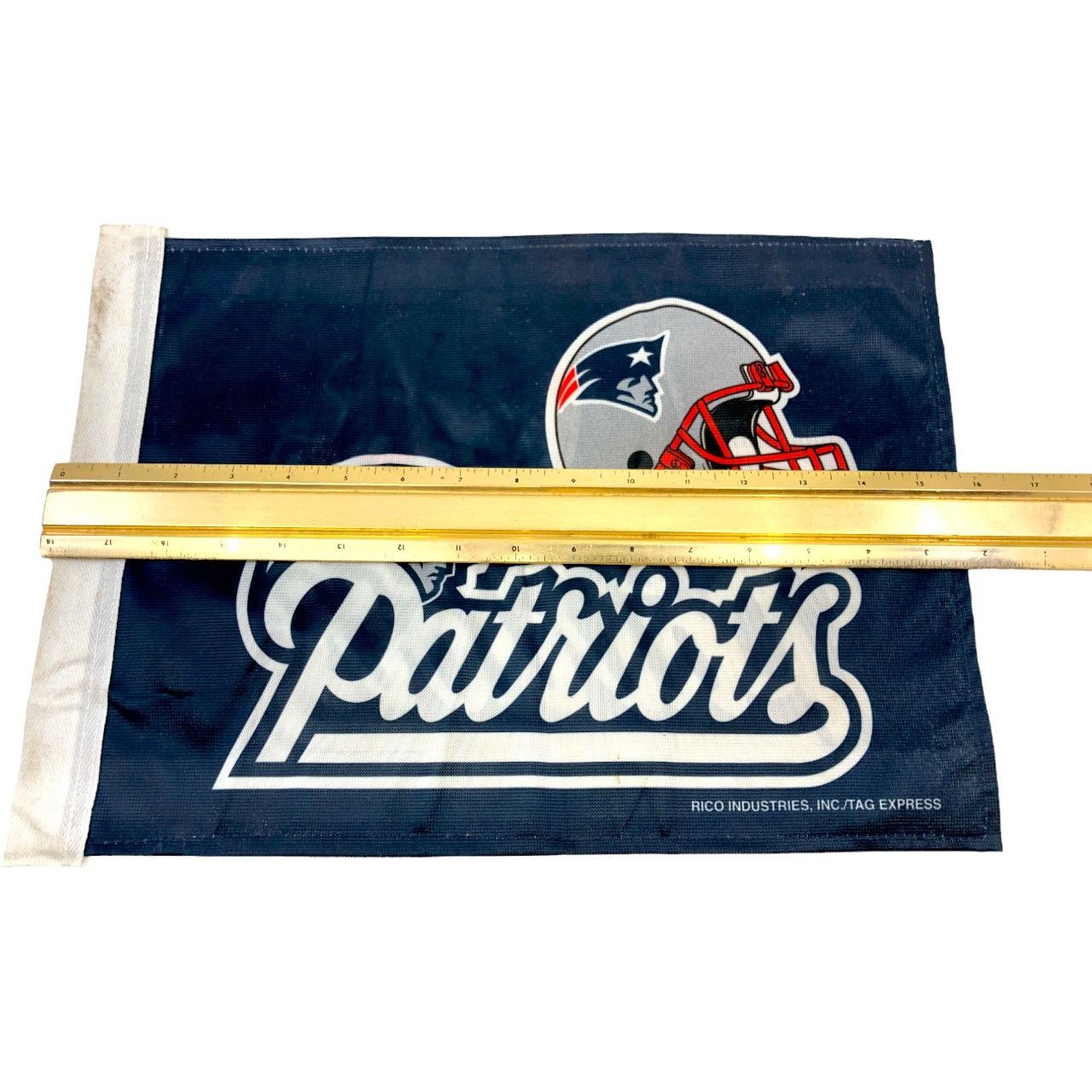 NFL New England Patriots 16"x11" NFL Mini Flag Size ONE SIZE - 4 Thumbnail