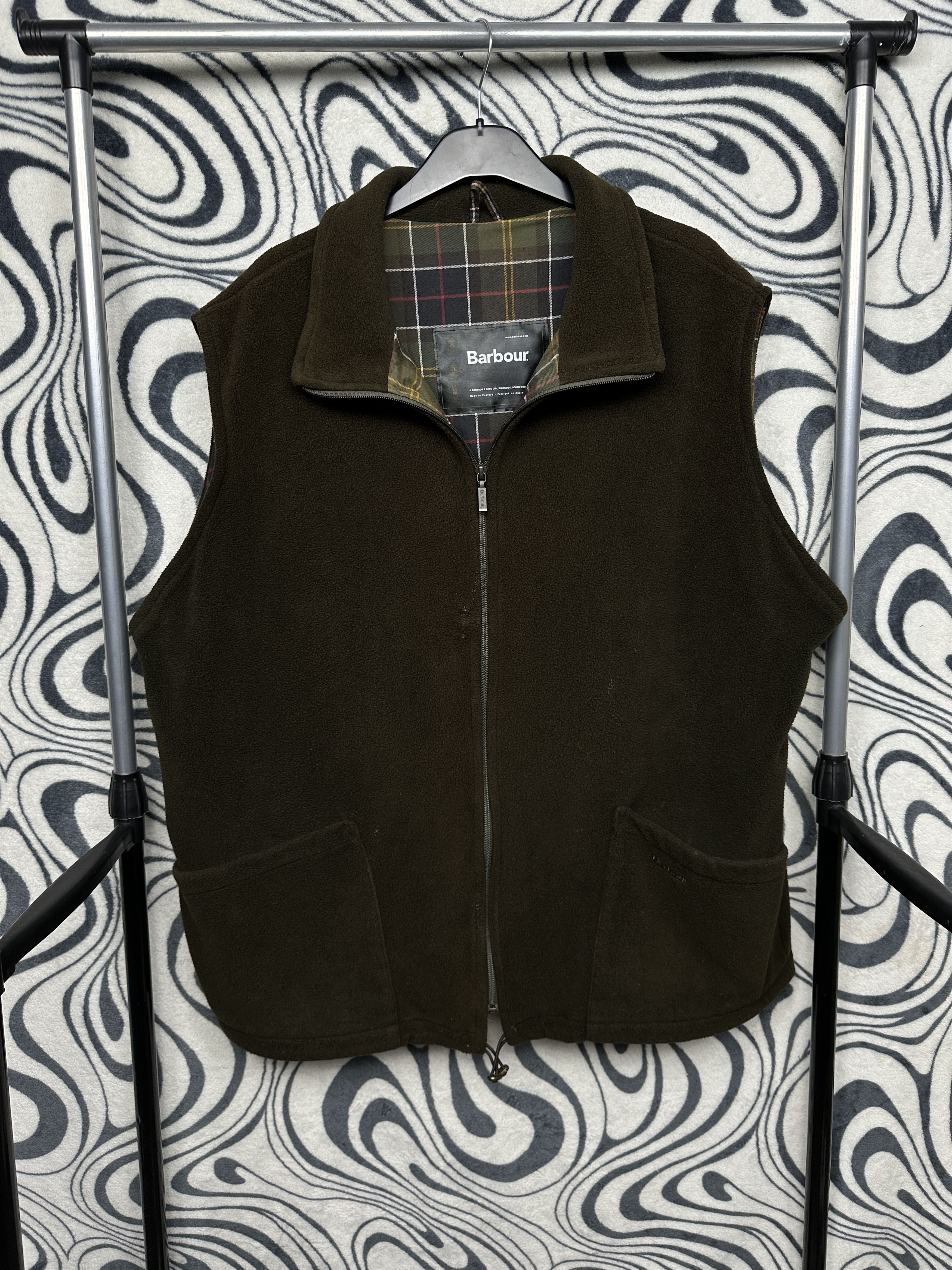 Barbour Barbour Vintage Mens Classic Fleece Waistcoat Vest Size US XXL / EU 58 / 5 - 1 Thumbnail